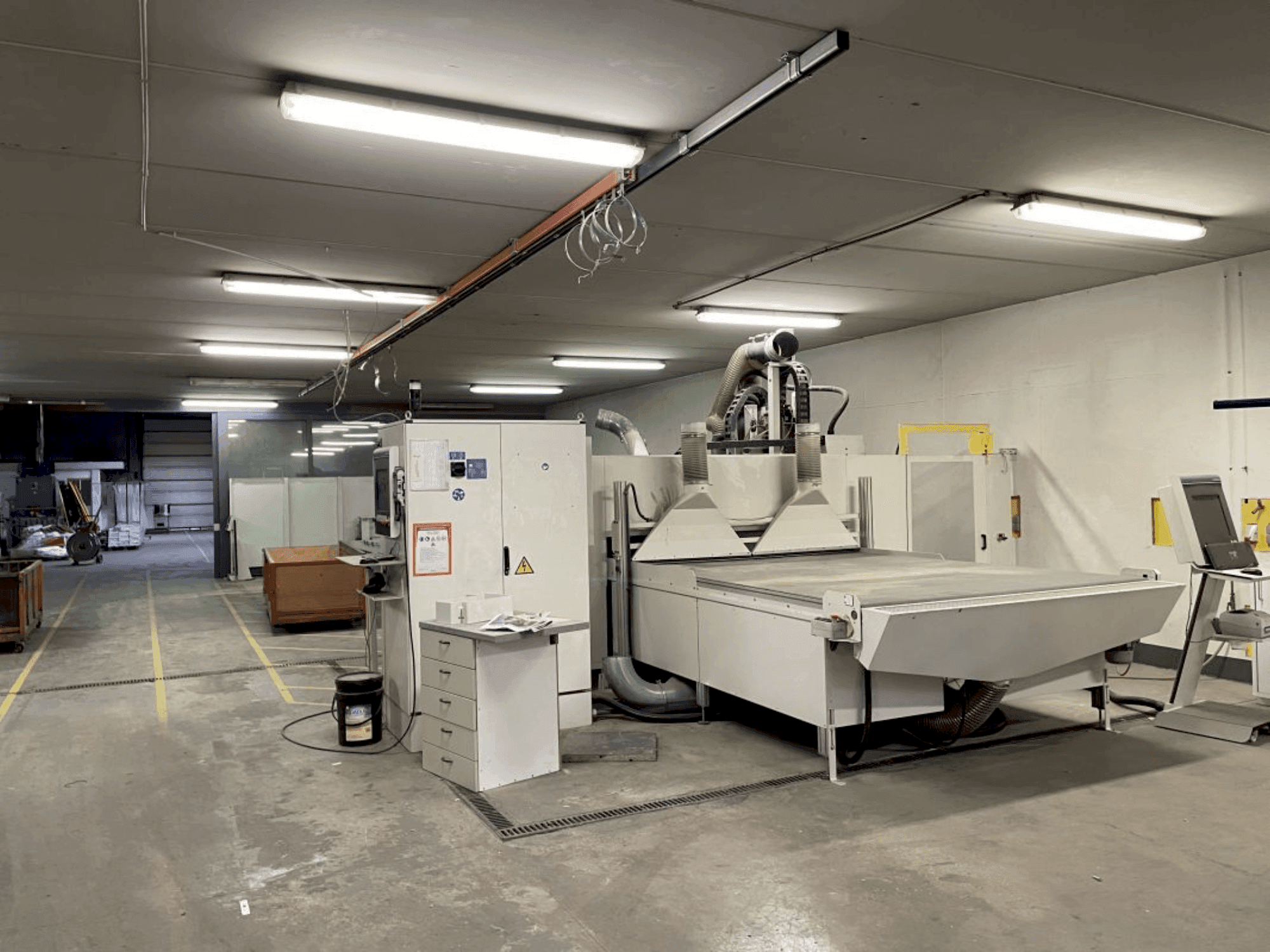 Vooraanzicht  van SCM Morbidelli Author M400  machine