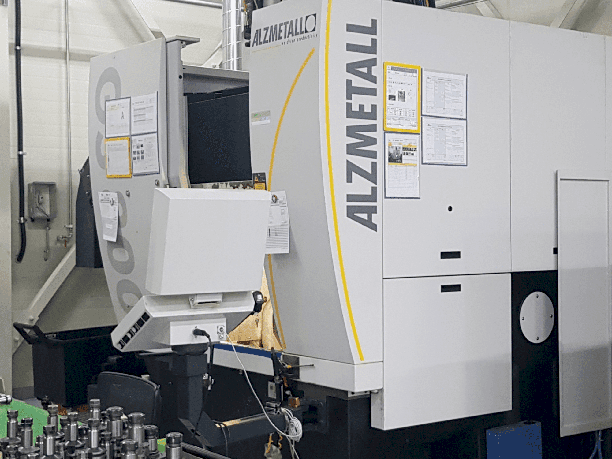 Vooraanzicht  van Alzmetall GS800/5-T  machine