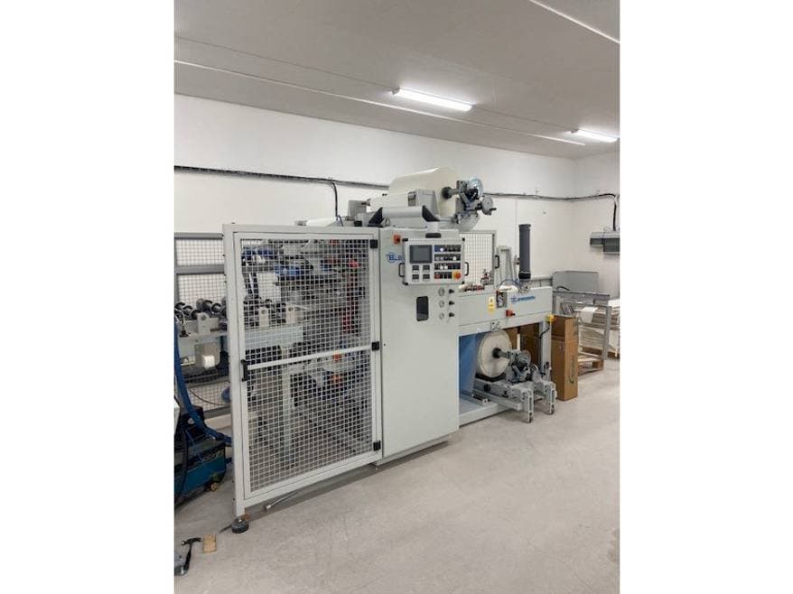 Vooraanzicht  van Barberan .  machine