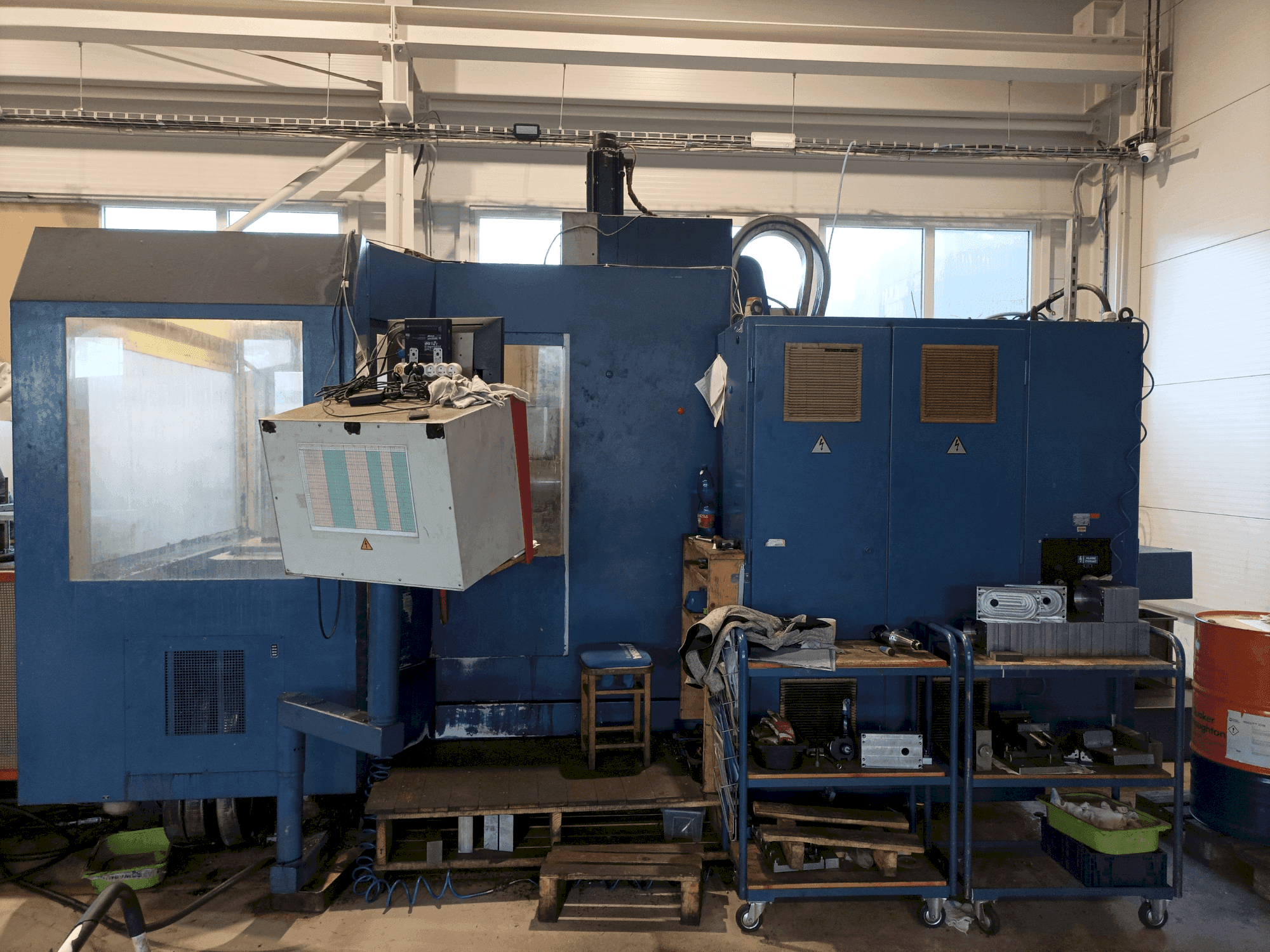 Vooraanzicht  van ZPS MCFH 63  machine