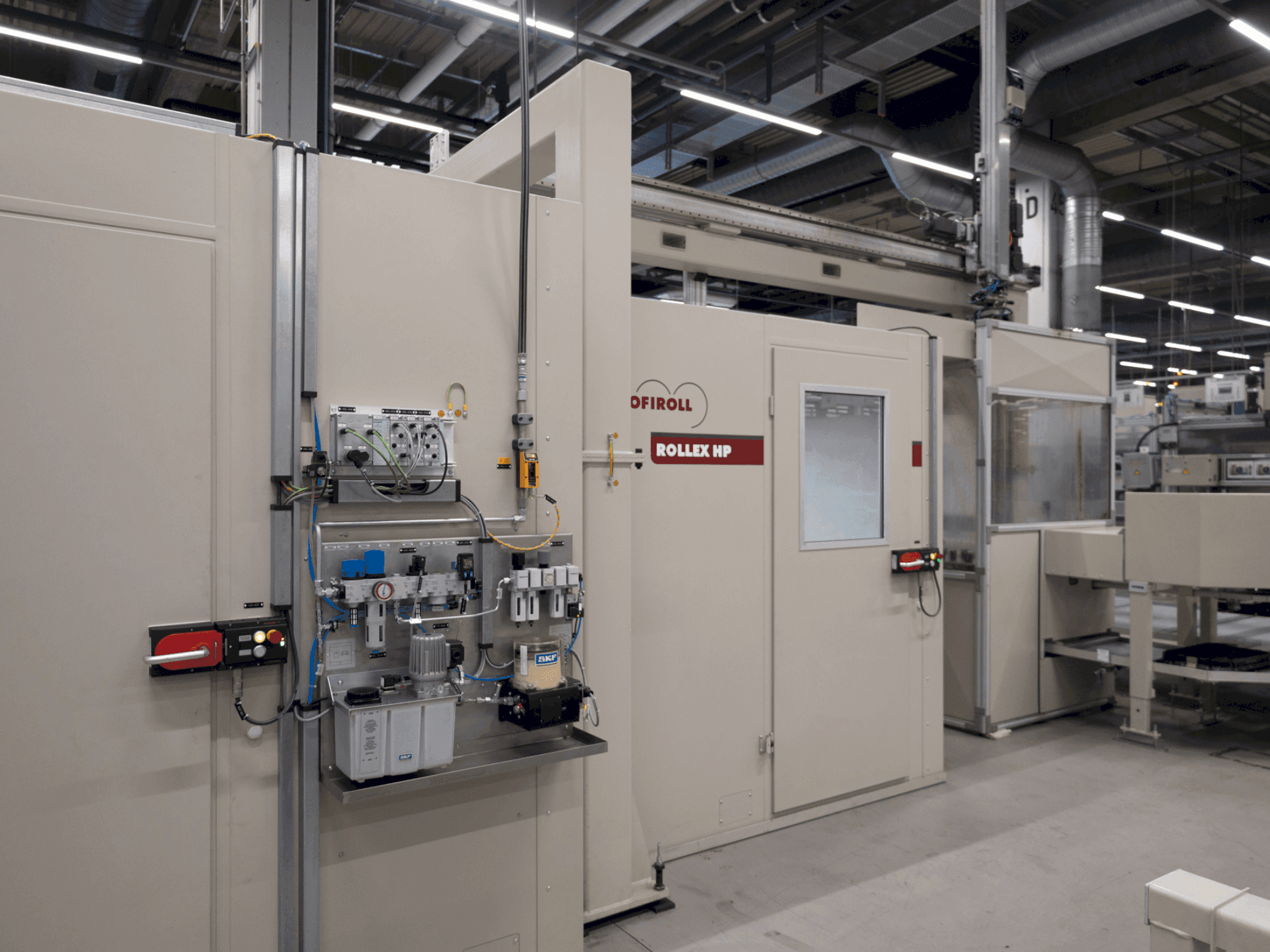 Vooraanzicht  van PROFIROLL ROLLEX HP  machine