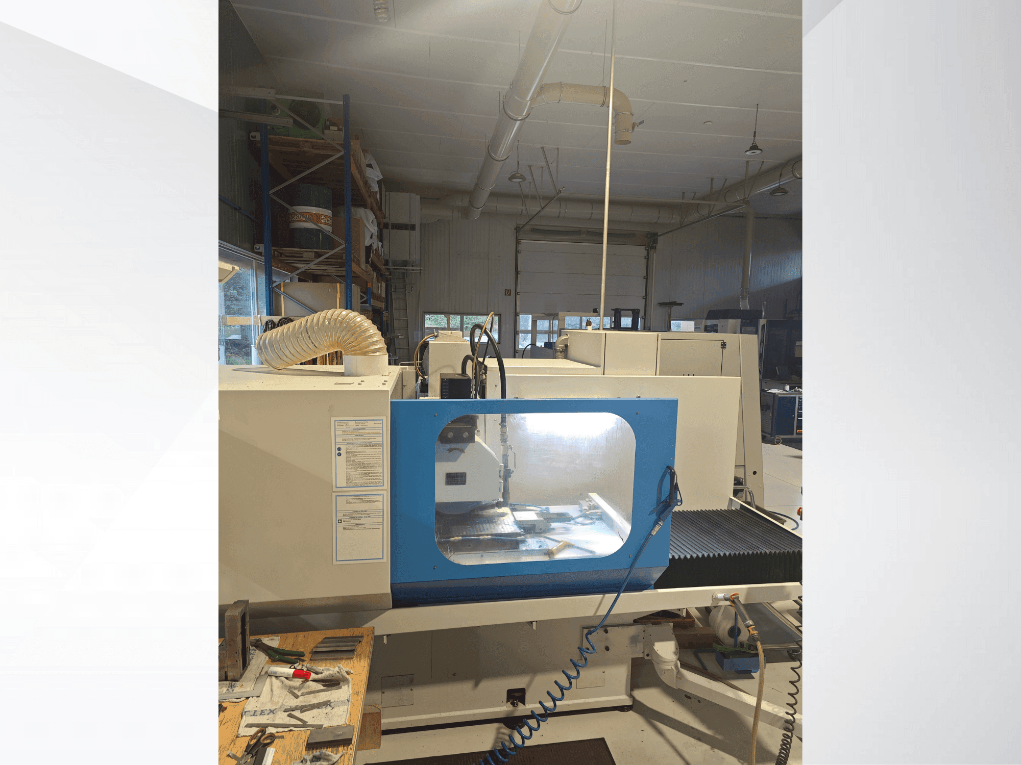 Vooraanzicht  van ABA EL 1006  machine