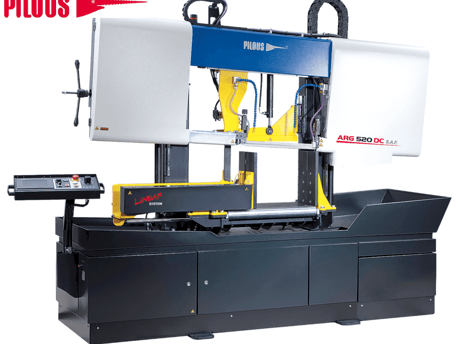 Vooraanzicht  van Pilous ARG 520 DC  machine