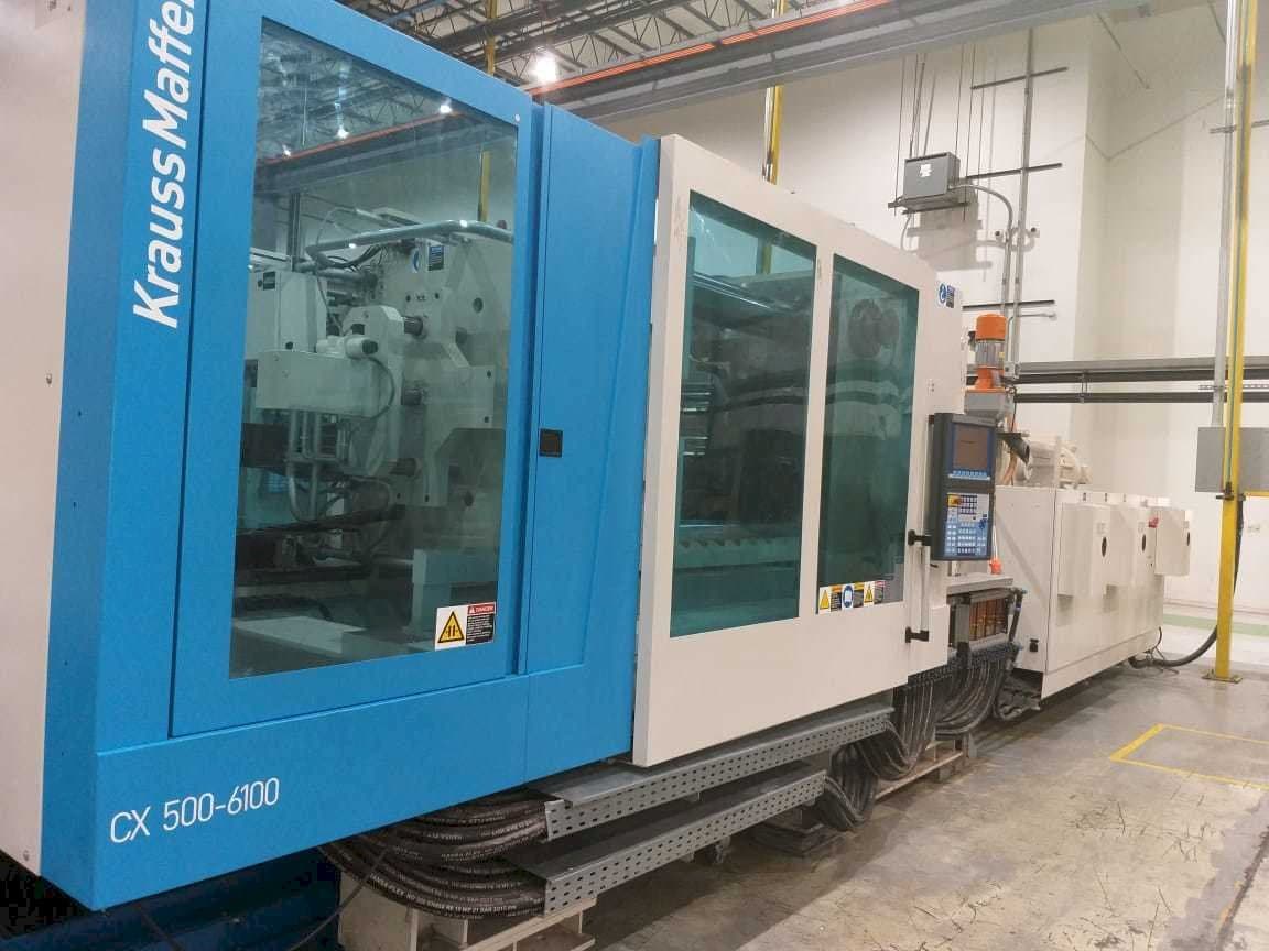 Vooraanzicht  van Krauss Maffei 500-6100 CX  machine