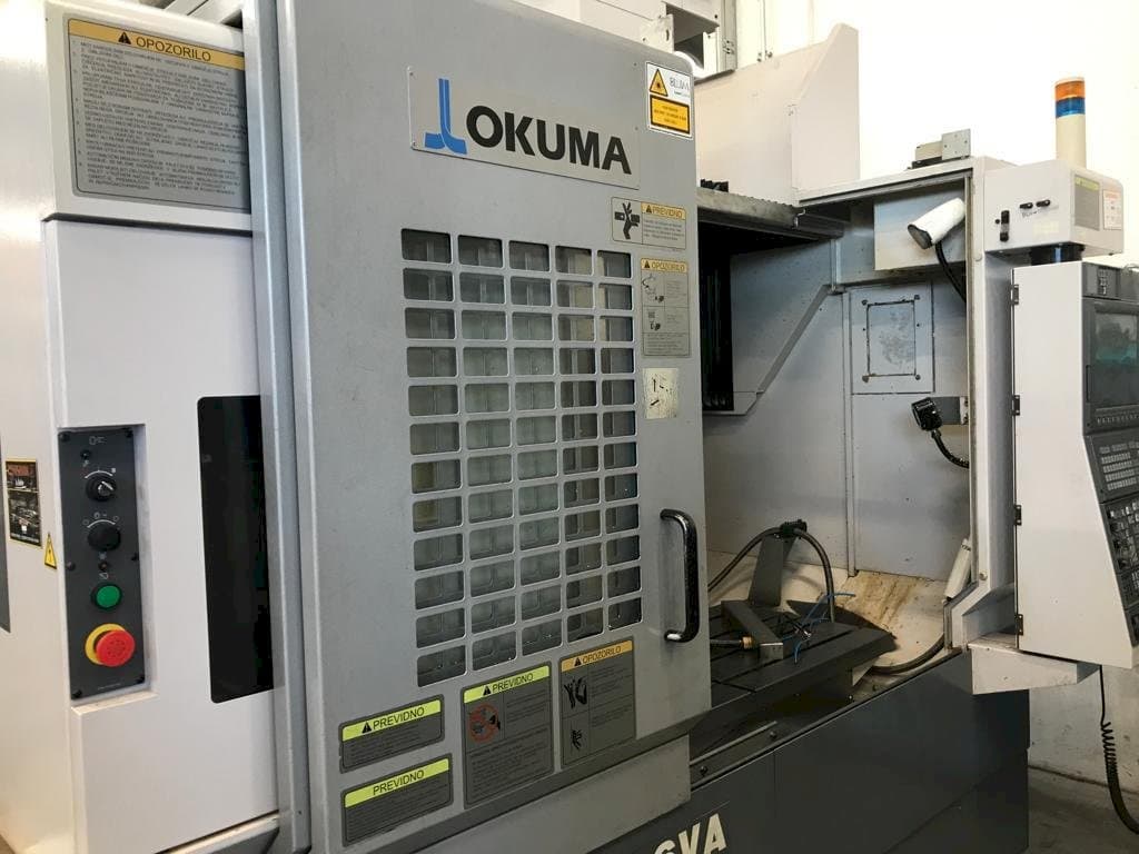 Vooraanzicht  van Okuma MB 56 VA  machine