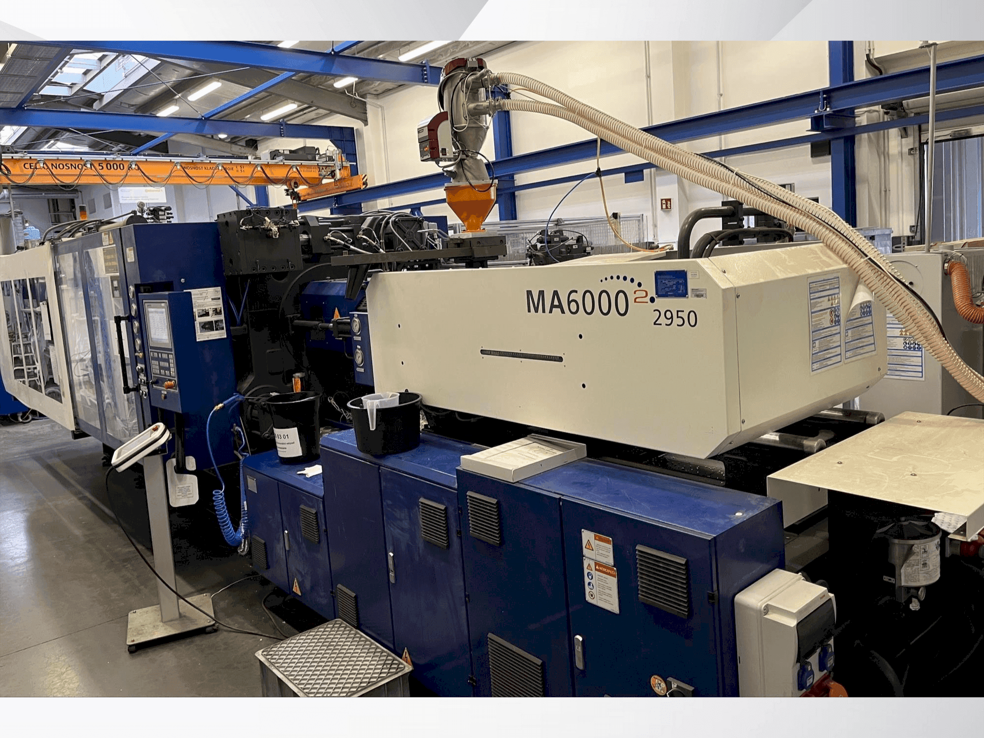 Vooraanzicht  van HAITIAN MARS MA6000 II  machine