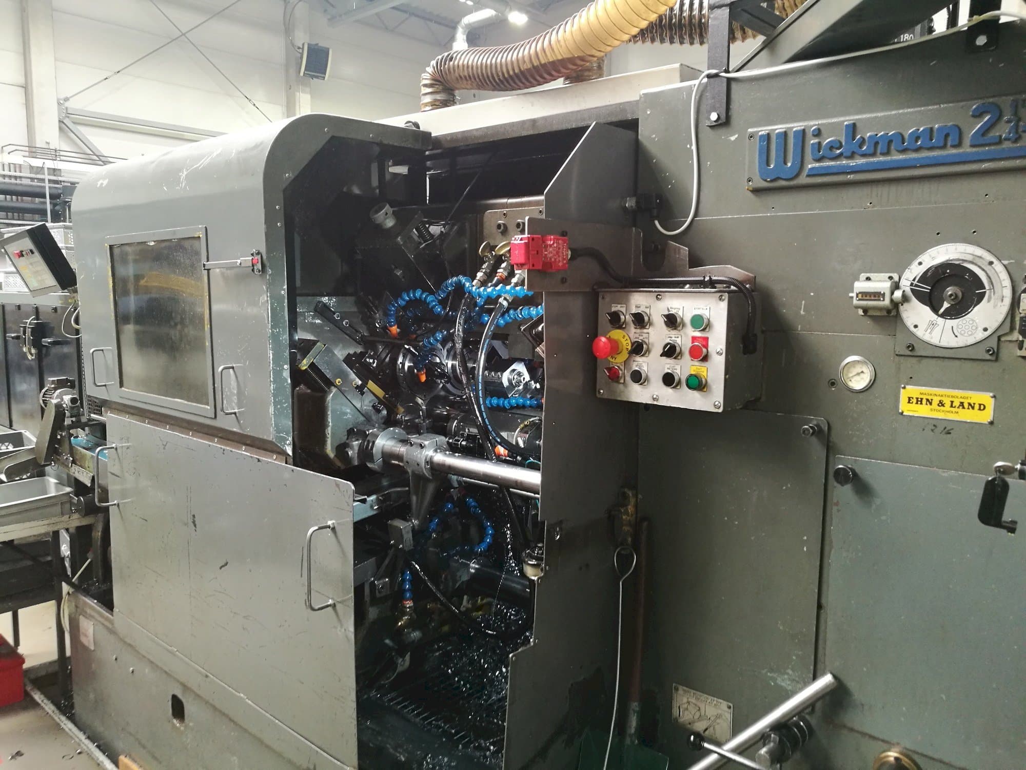 Vooraanzicht  van Wickman 2  1/4"-6  machine