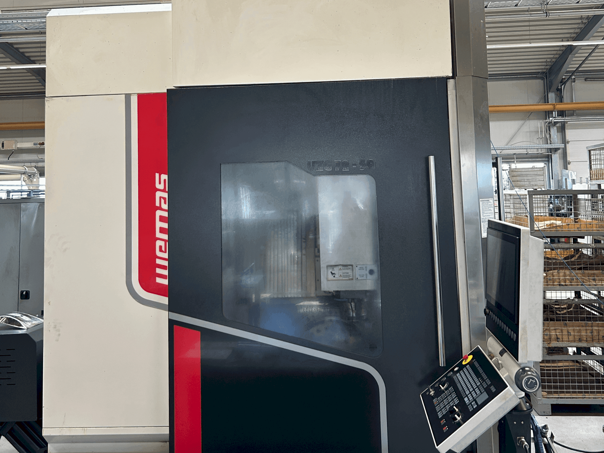 Vooraanzicht  van WEMAS VZG 72-5A  machine