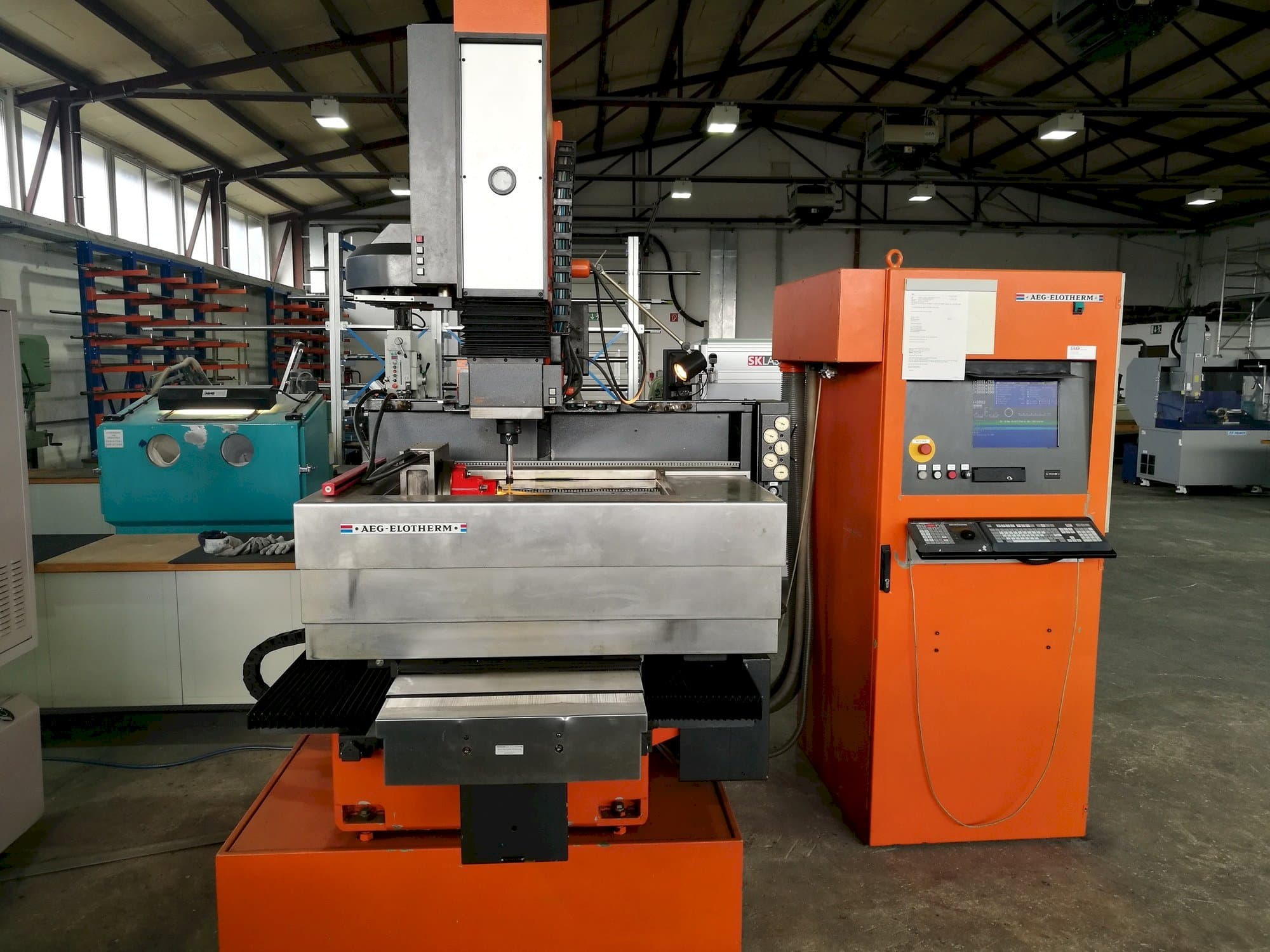 Vooraanzicht  van AEG-Elotherm Elbomat 222 BA  machine