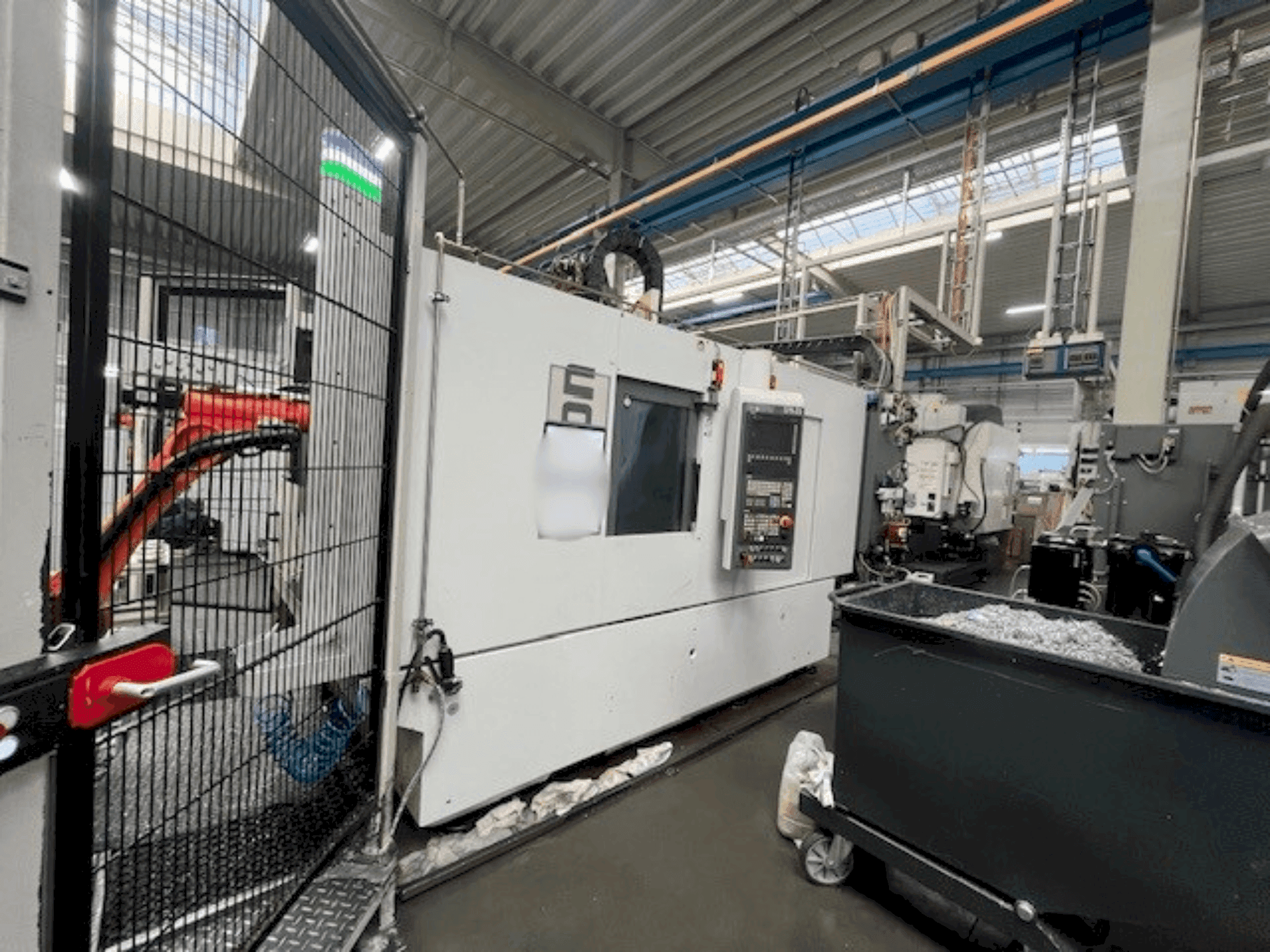 Vooraanzicht  van CHIRON DZ 15 W  machine