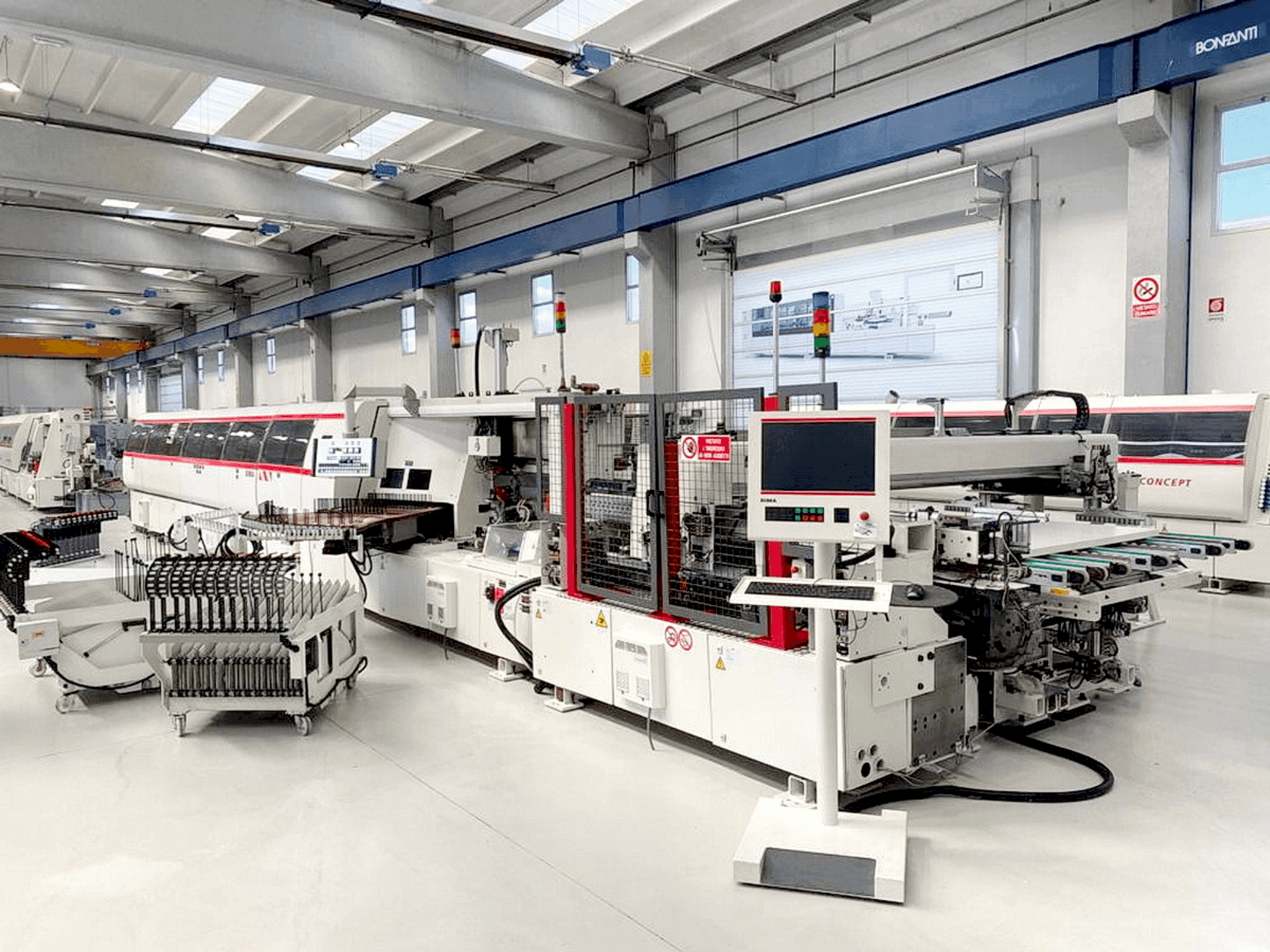 Vooraanzicht  van IMA NOVIMAT LASER System/I/R75/1110/R3  machine