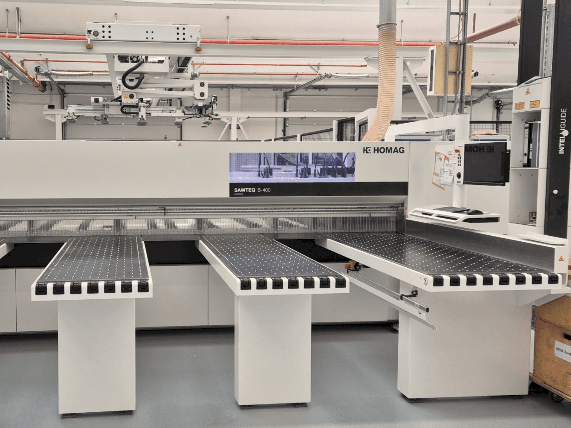 Vooraanzicht  van HOLZMA HPP 400  machine