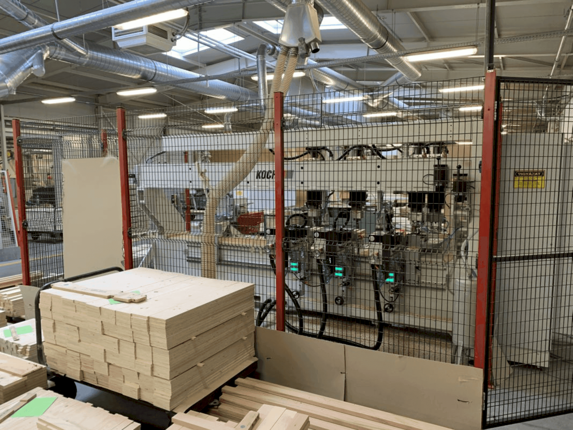 Vooraanzicht  van KOCH BL 2500 NC select line  machine