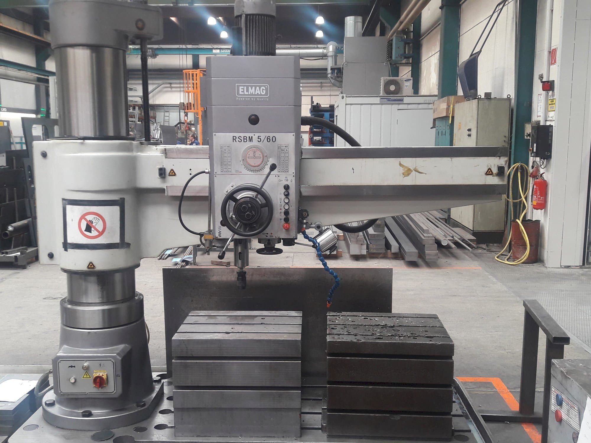 Vooraanzicht  van ELMAG RSBM 5/60  machine