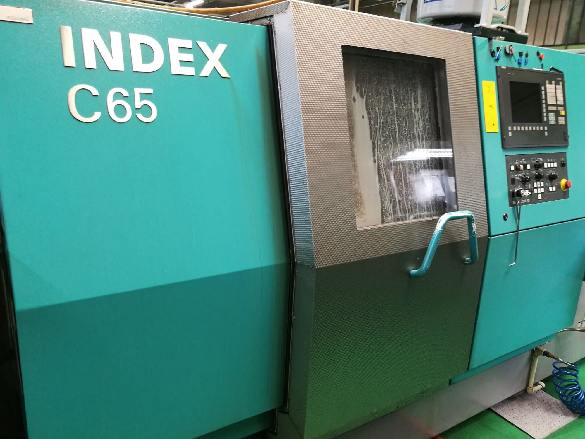 Links zicht  van Index C65 machine