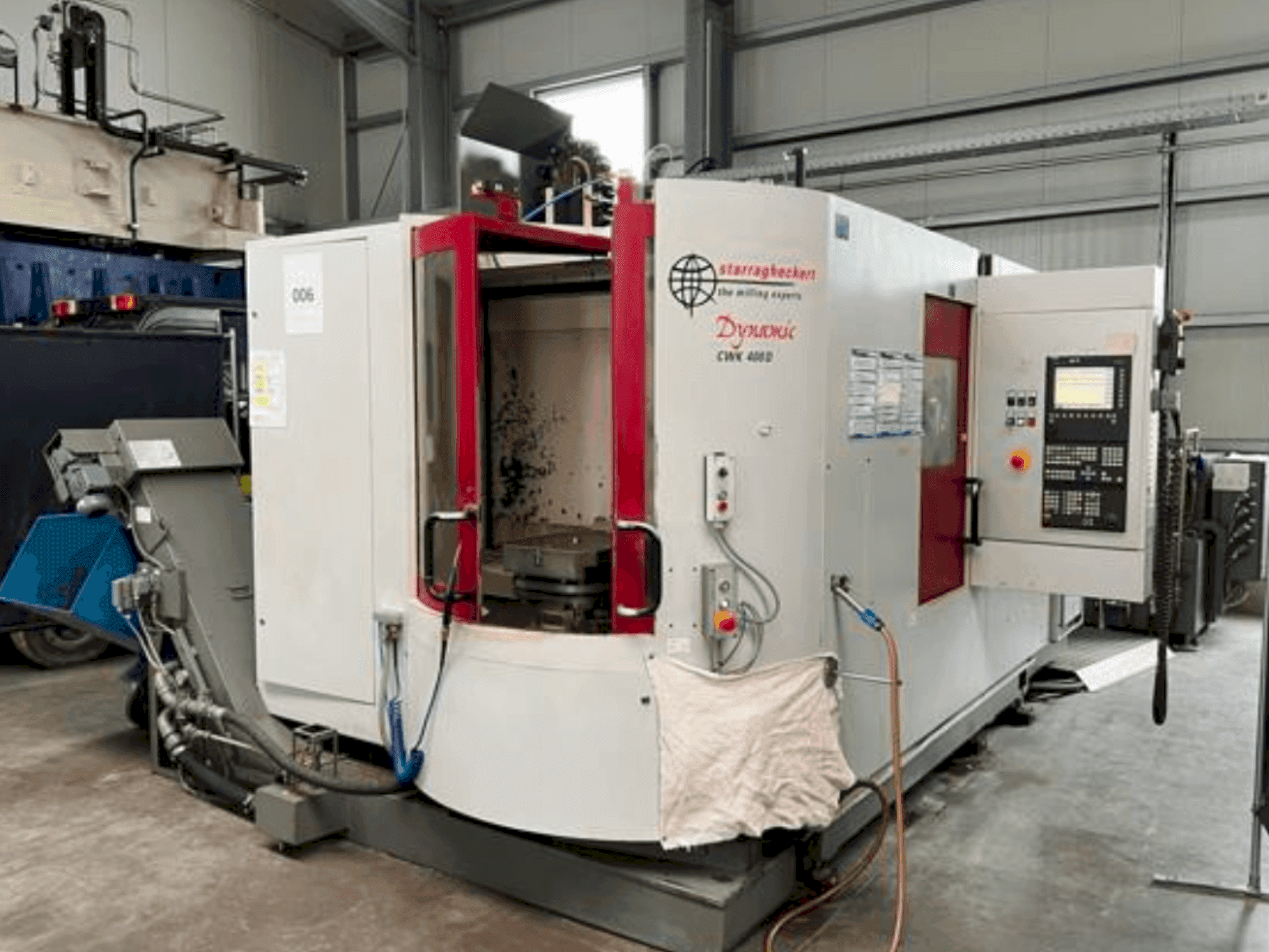 Vooraanzicht  van Starrag Heckert Dynamic CWK 400D  machine