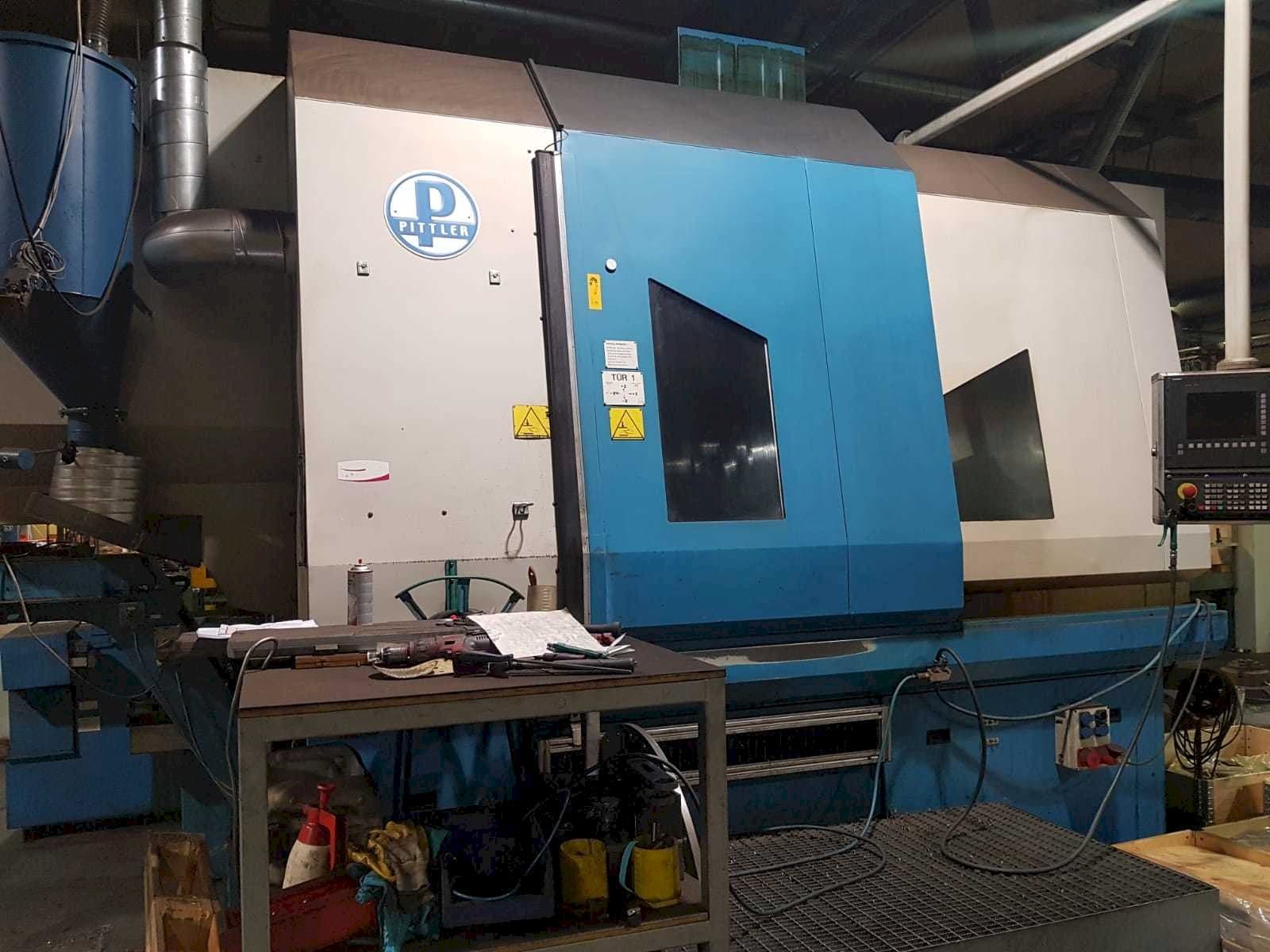 Vooraanzicht  van Pittler PV 1000  machine