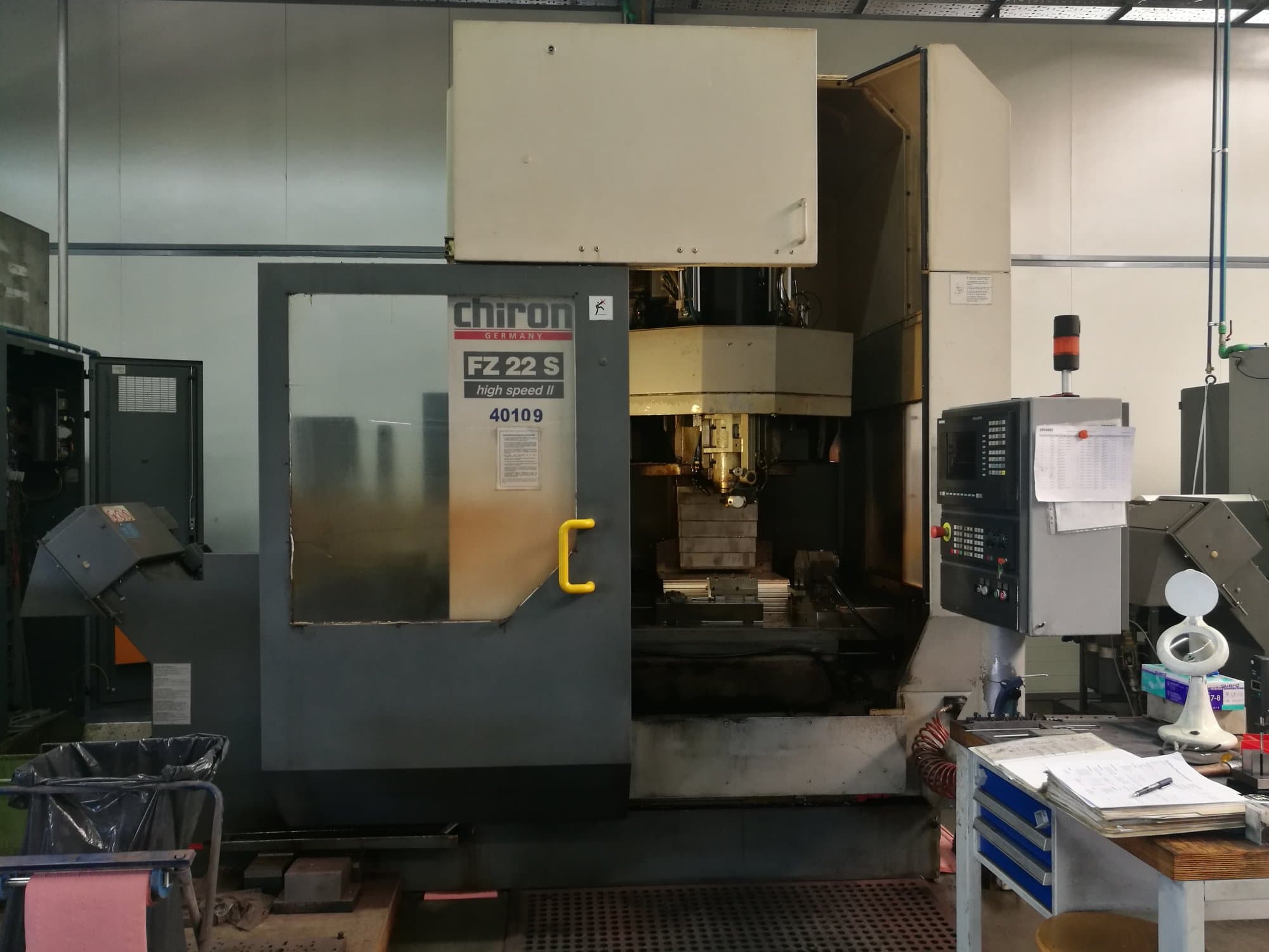 Vooraanzicht  van Chiron FZ 22 S machine