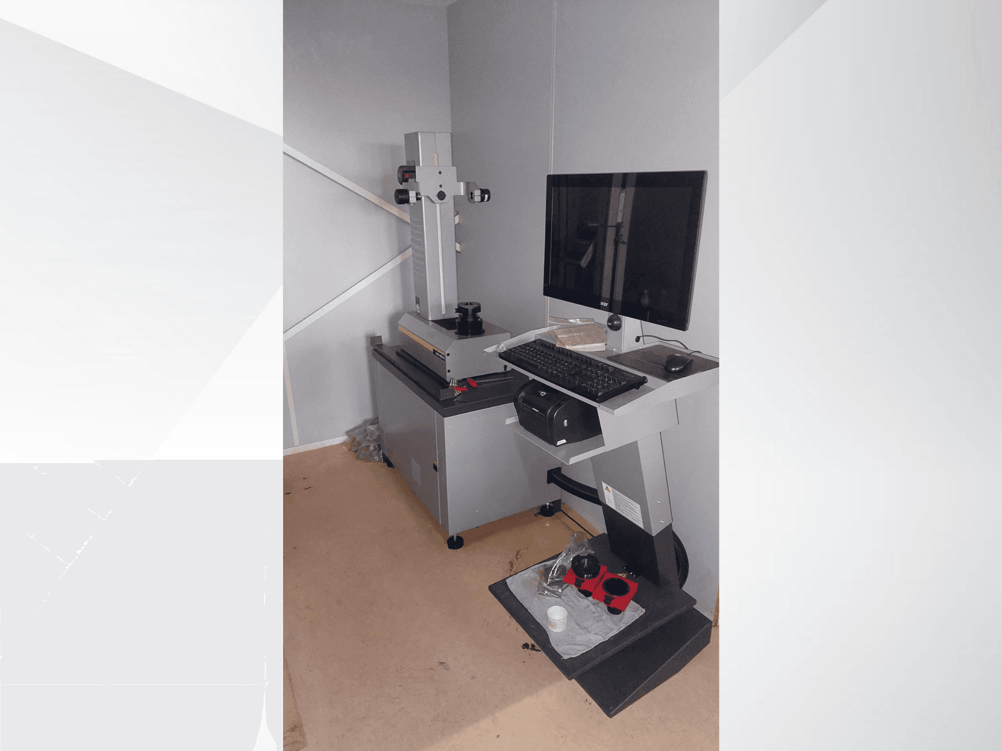 Vooraanzicht  van Zoller Smile 600/4  machine