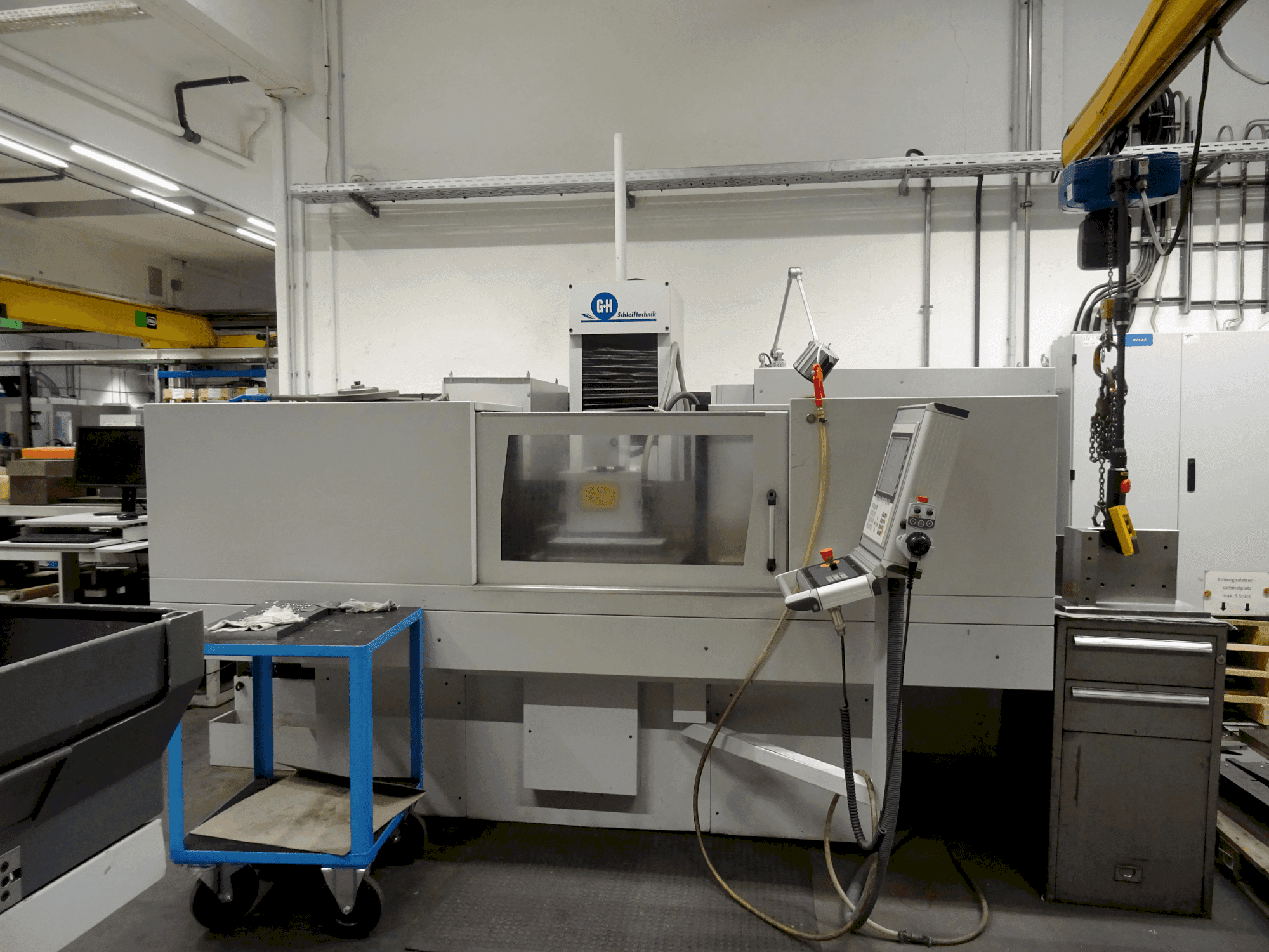 Vooraanzicht van GEIBEL & HOTZ FS 640 Z CB machine