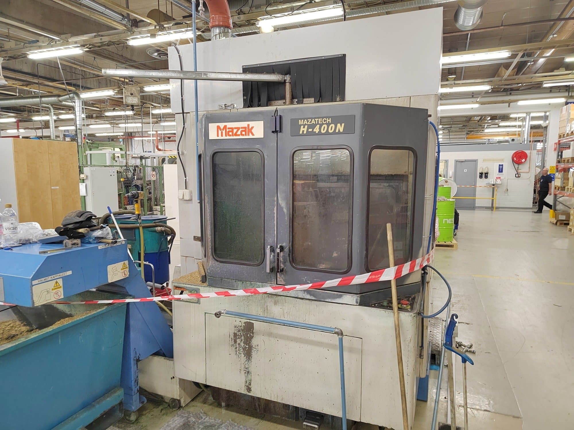 Vooraanzicht van Mazak H-400N machine