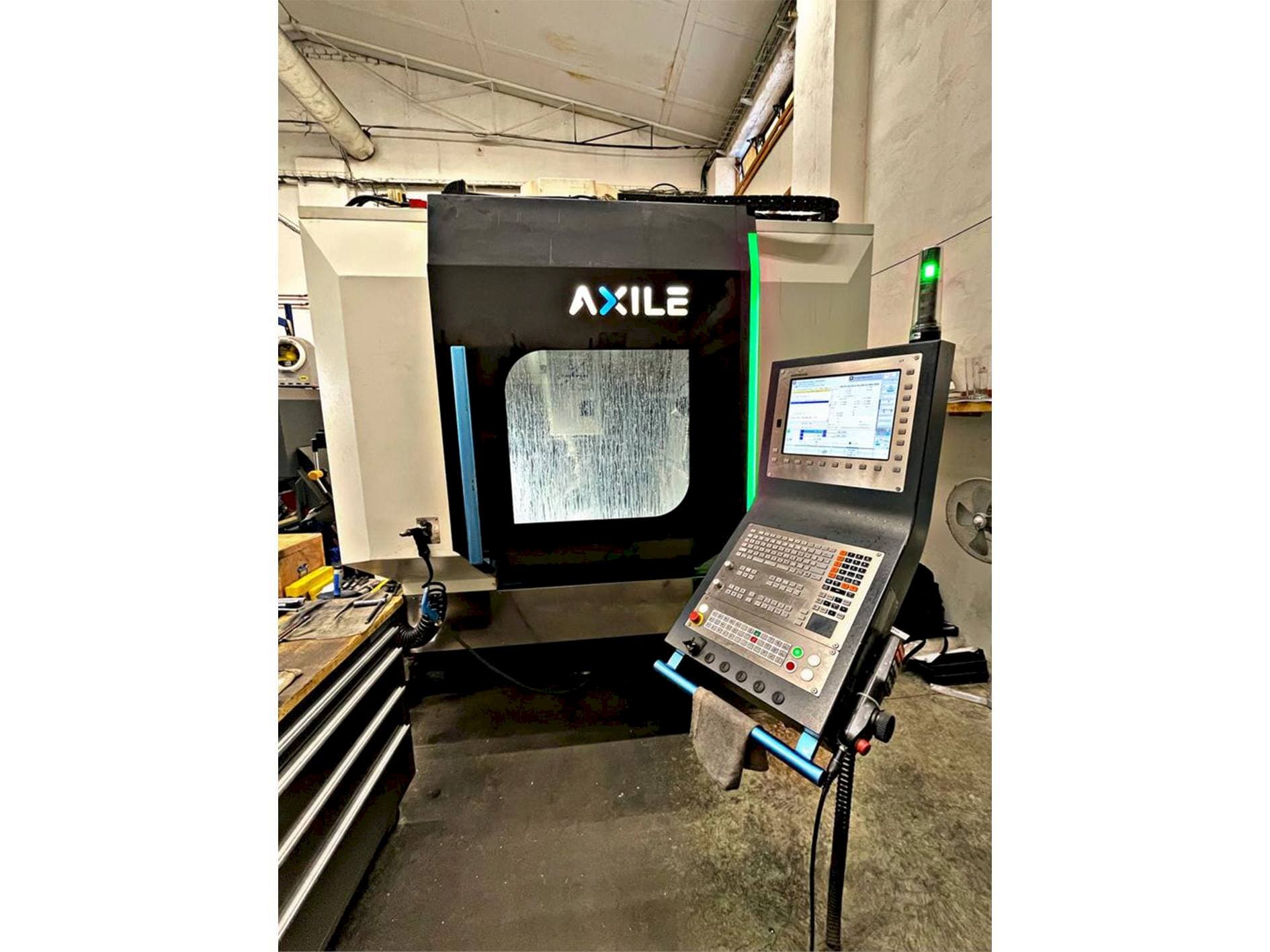 Vooraanzicht  van AXILE G6  machine