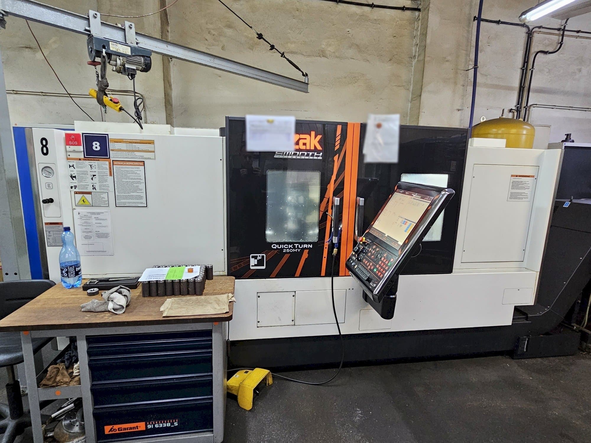 Vooraanzicht  van Mazak QUICK TURN SMOOTH 250MY  machine