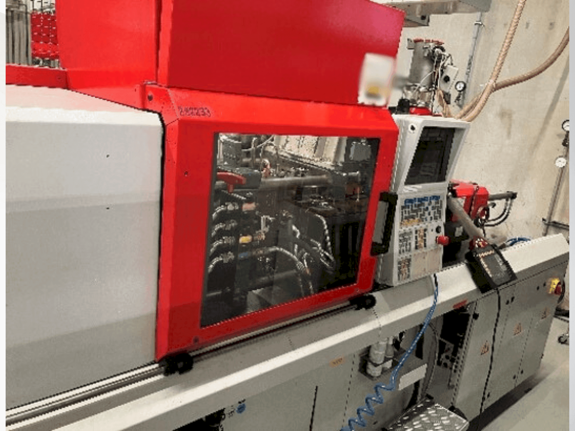 Vooraanzicht  van Arburg Allrounder 320 U 500-150  machine