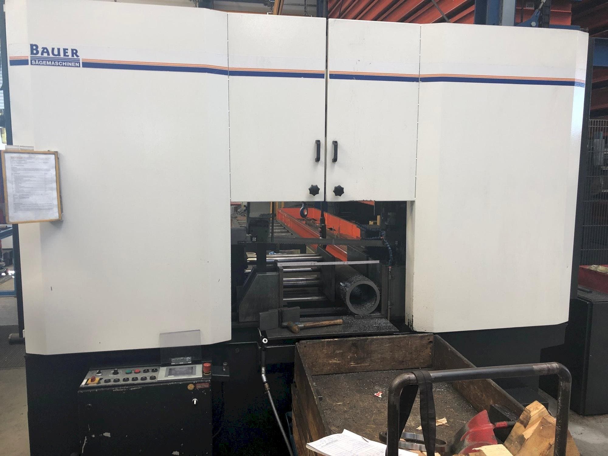 Vooraanzicht van BAUER SA 550 ZA machine