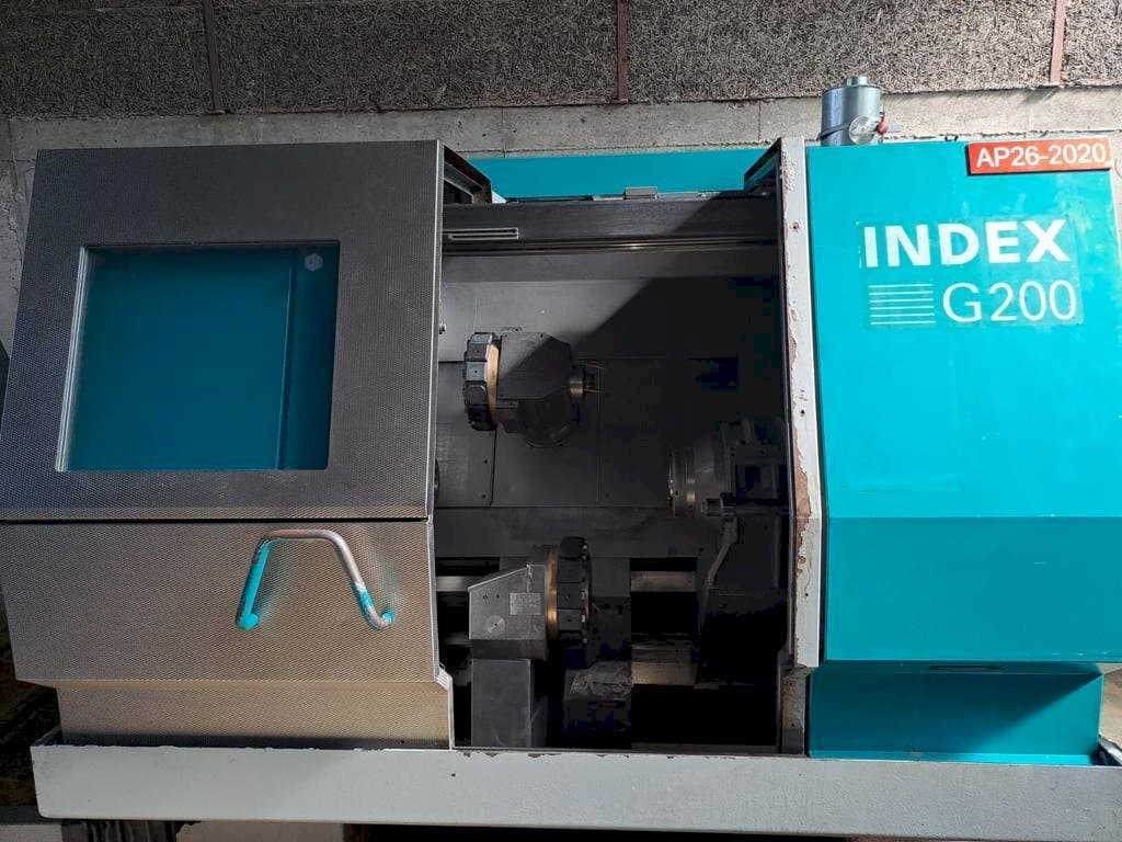 Vooraanzicht  van Index G200  machine