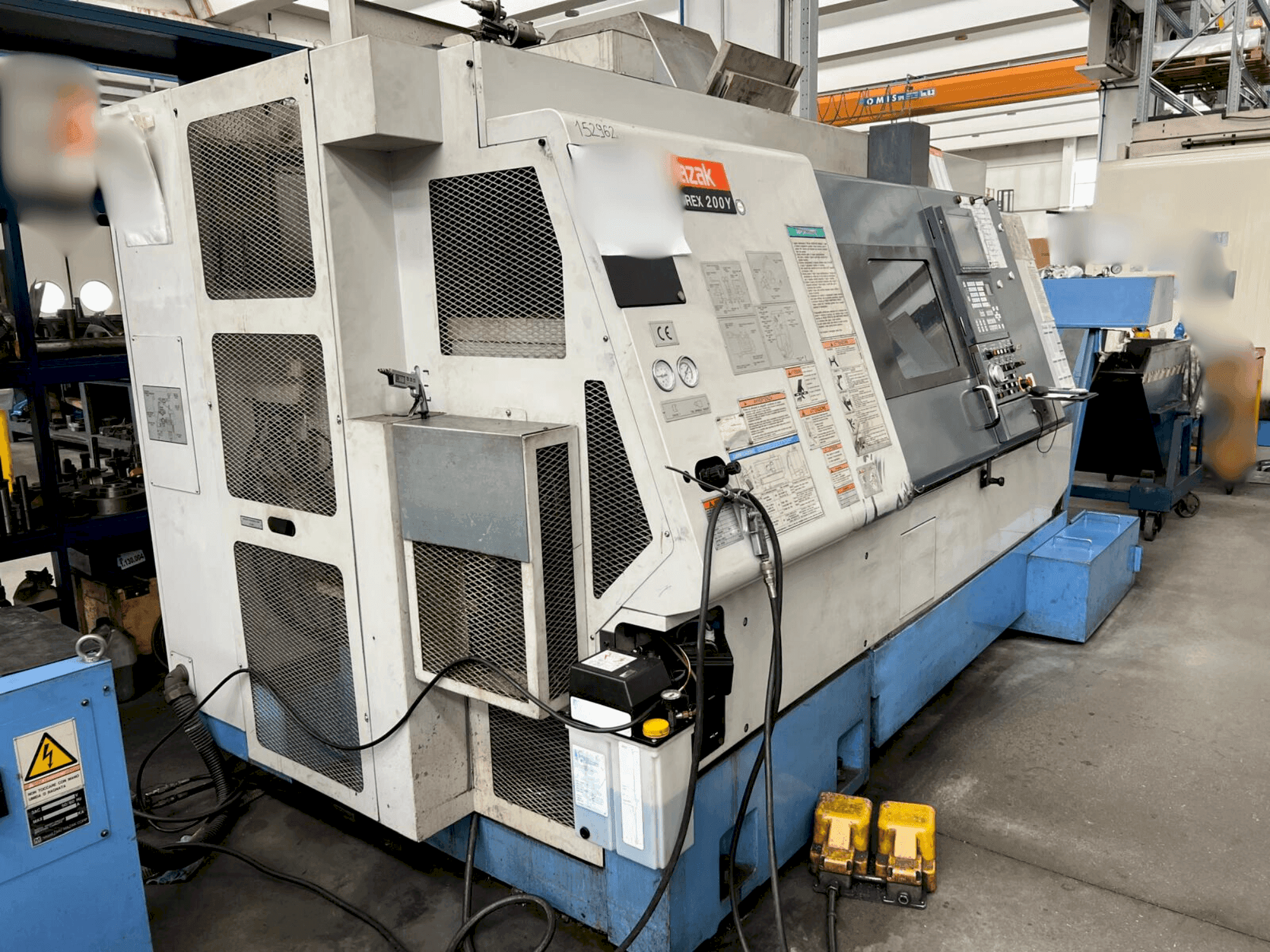 Vooraanzicht  van Mazak INTEGREX 200Y  machine