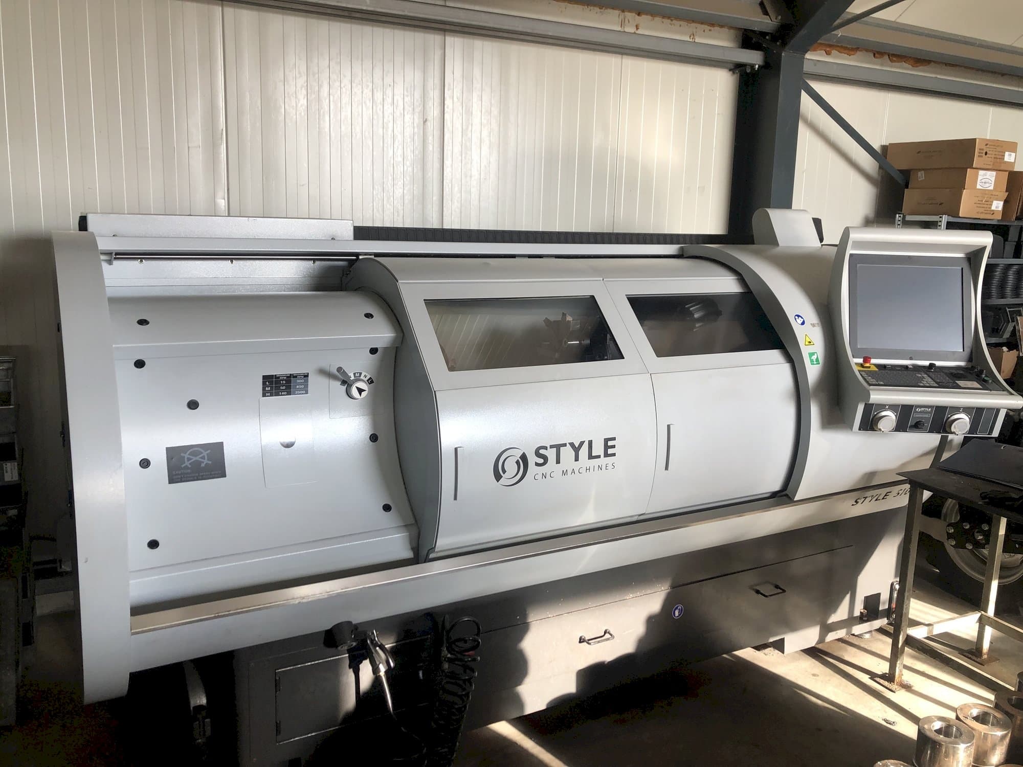 Vooraanzicht  van STYLE 510  machine