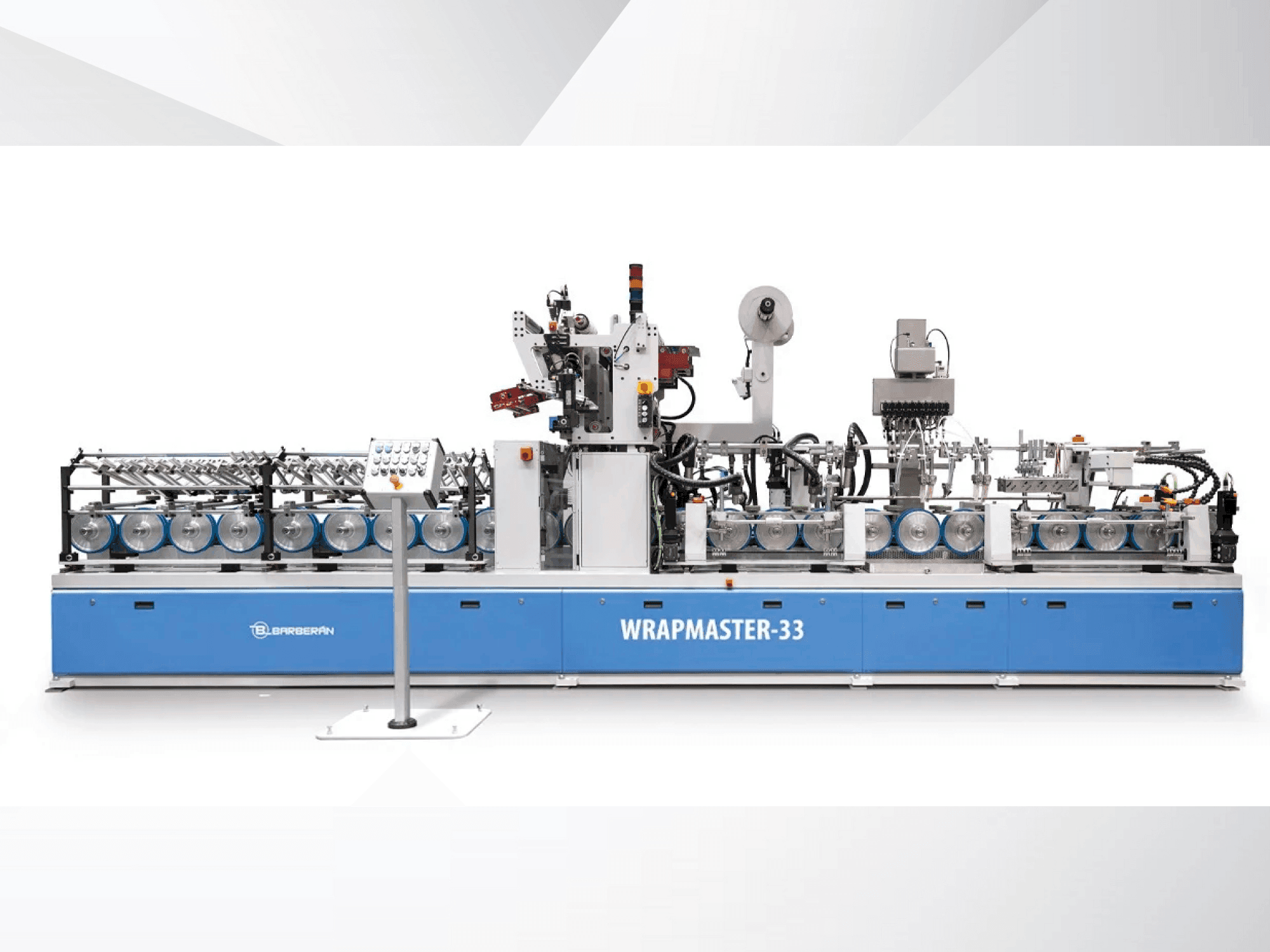 Vooraanzicht  van Barberan WM-33  machine