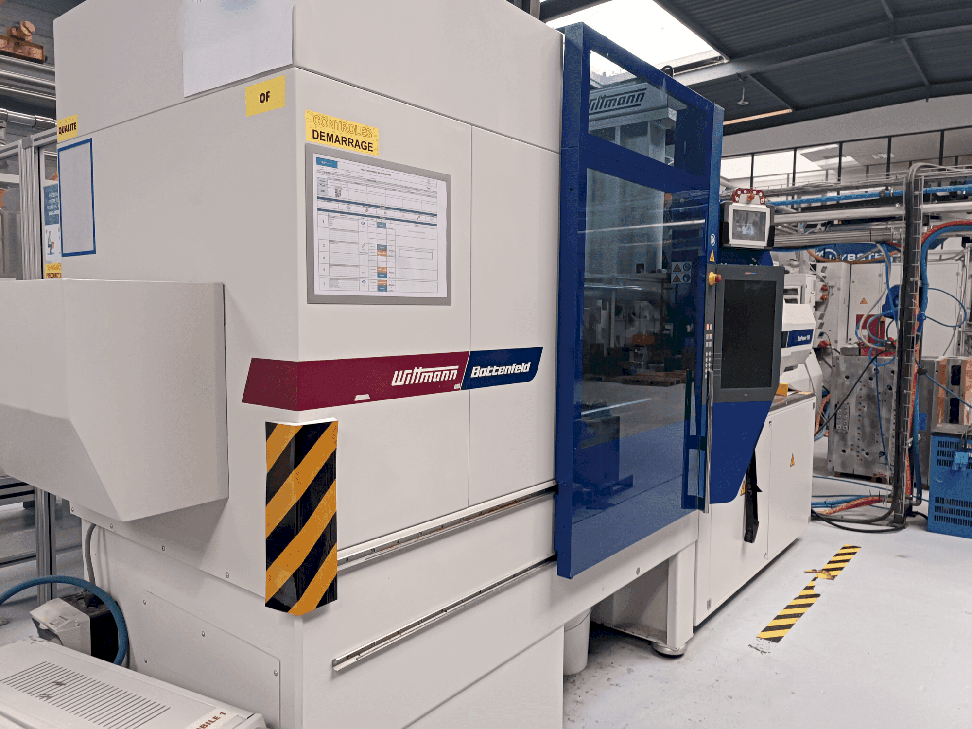 Vooraanzicht  van Battenfeld Ecopower 110-130  machine