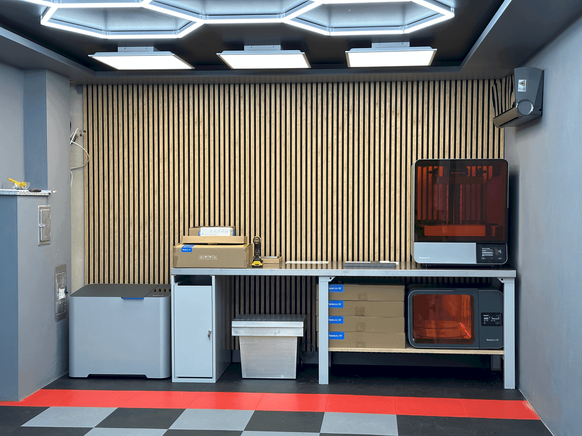 Vooraanzicht  van FORMLABS 4L  machine