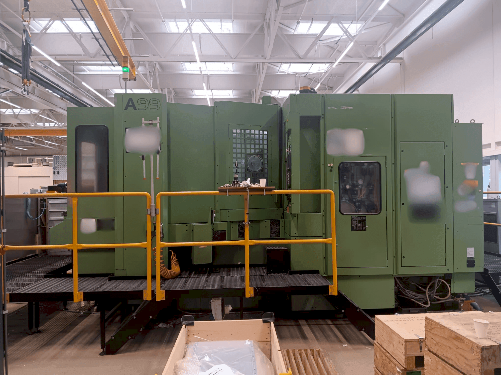 Vooraanzicht  van Makino A99-A188  machine