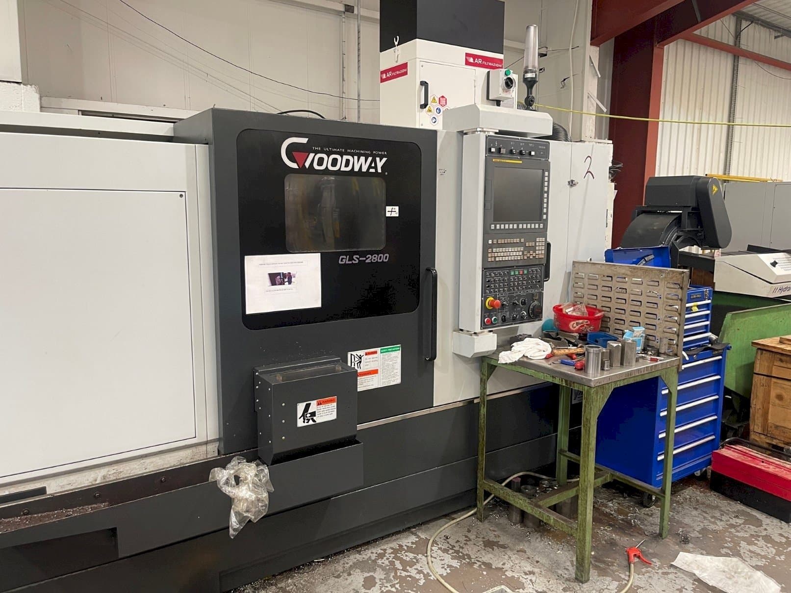 Vooraanzicht  van Goodway GLS-2800  machine