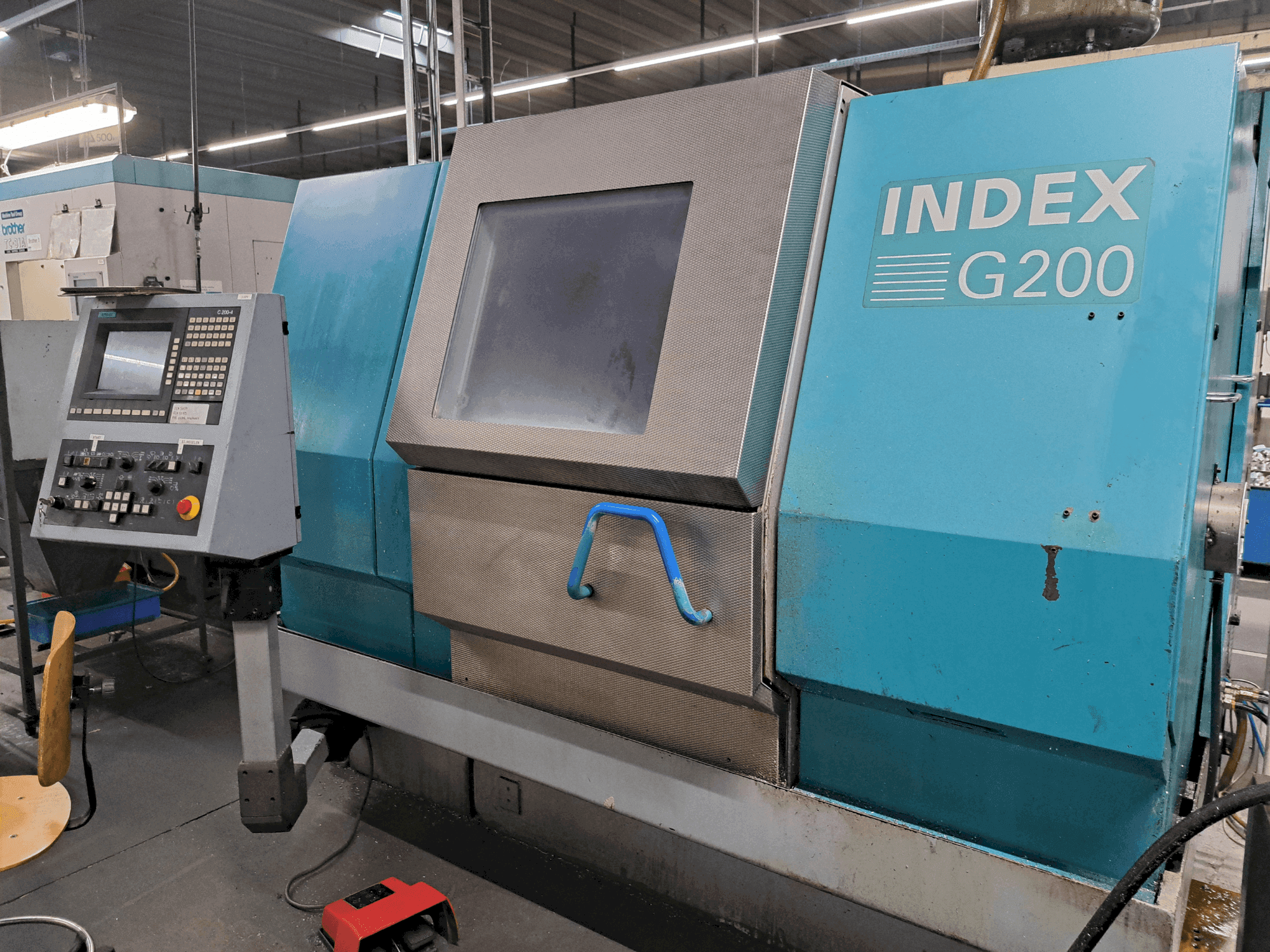 Vooraanzicht  van Index G200  machine