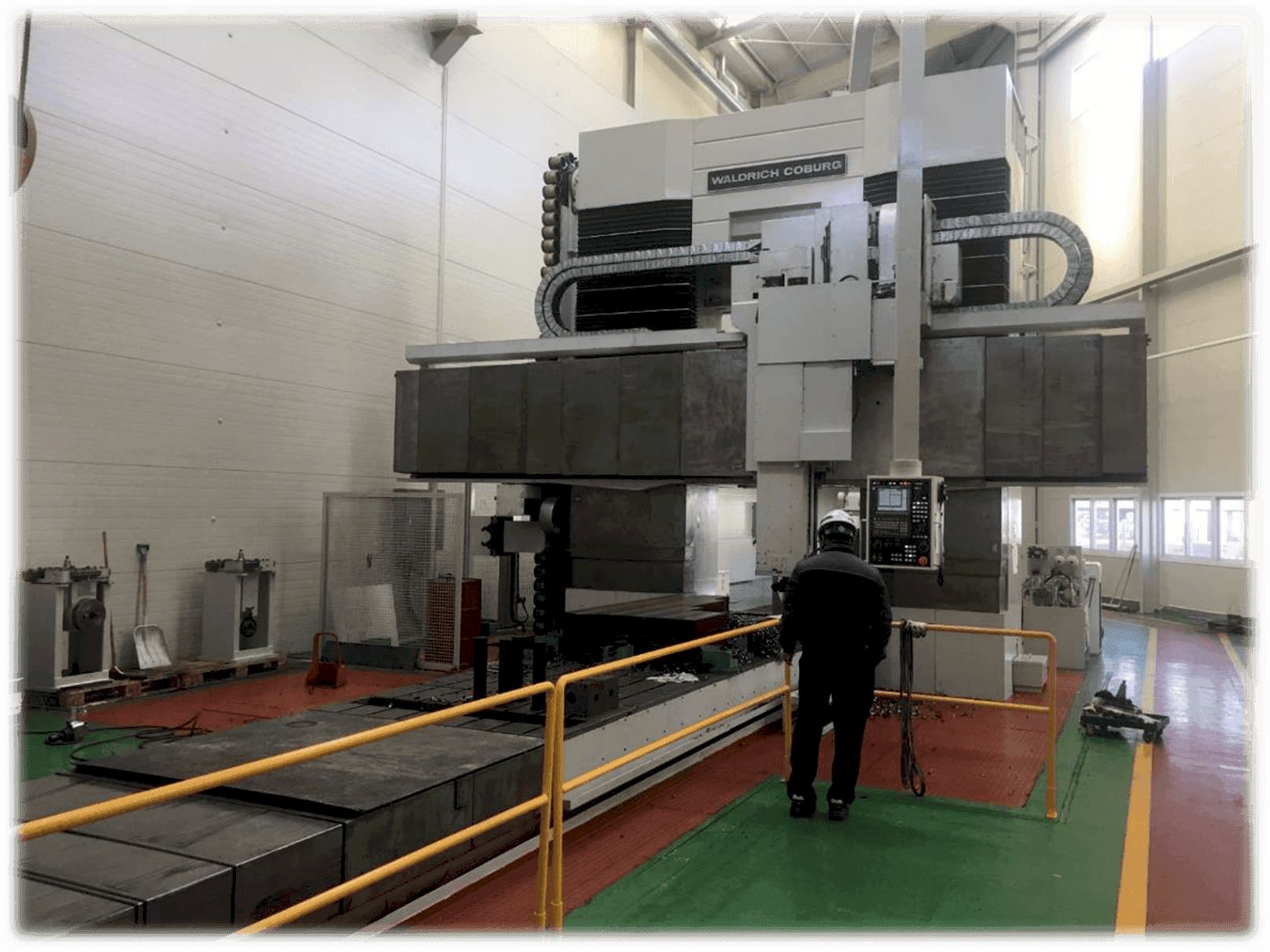 Vooraanzicht  van WALDRICH COBURG 14-10FP150NC  machine