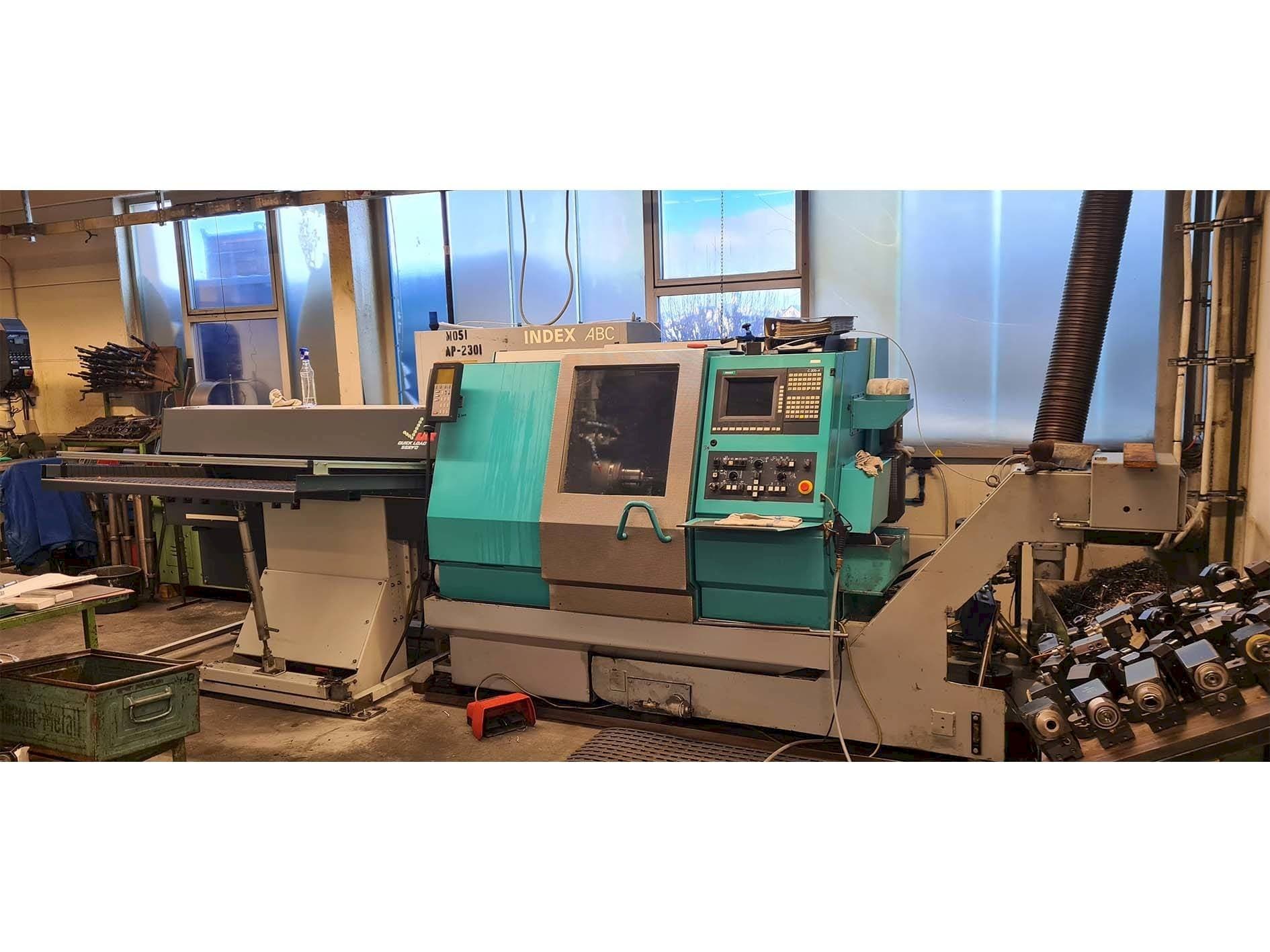 Vooraanzicht  van Index ABC  machine