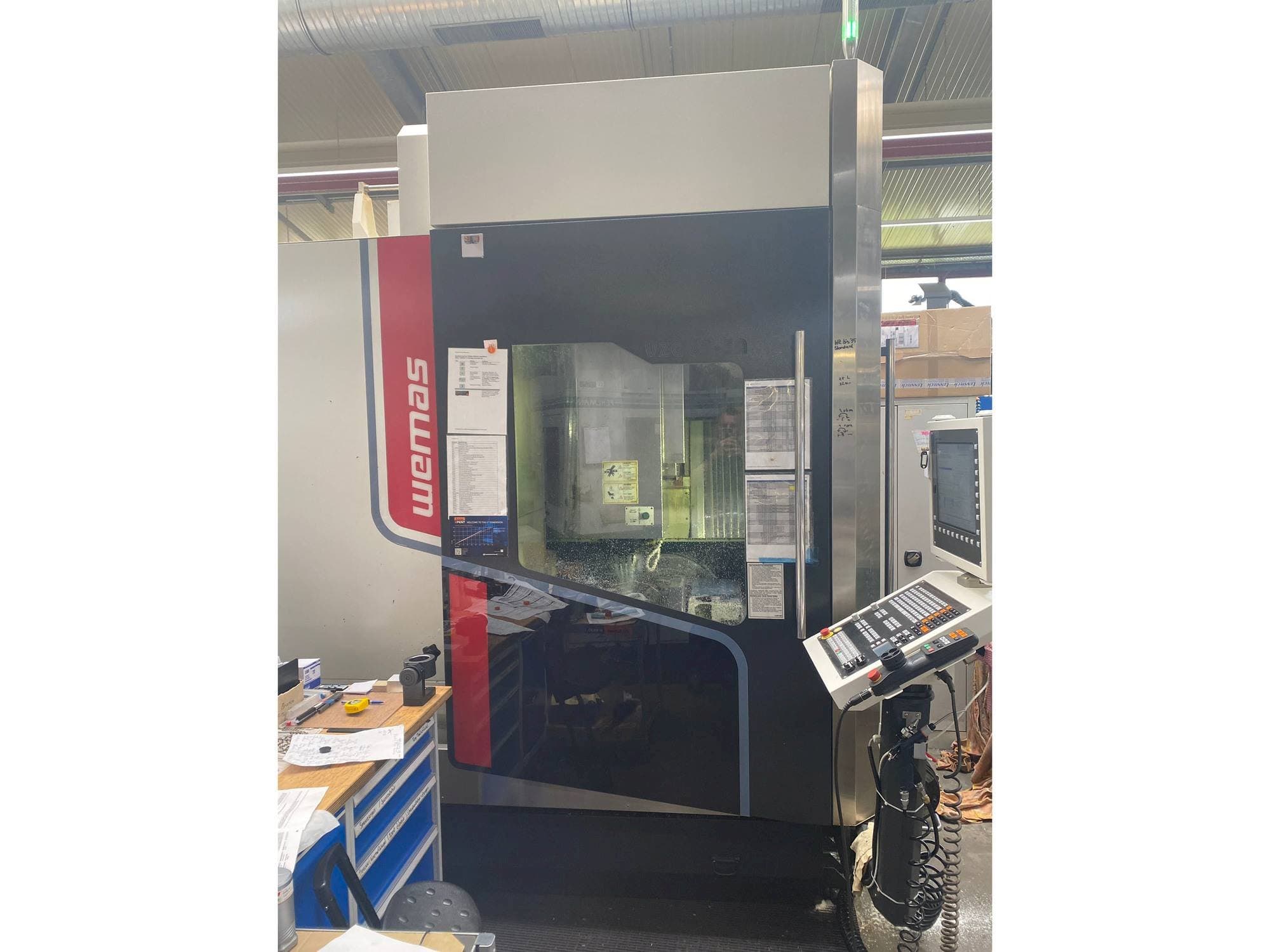 Vooraanzicht  van WEMAS VZG 65-5A  machine