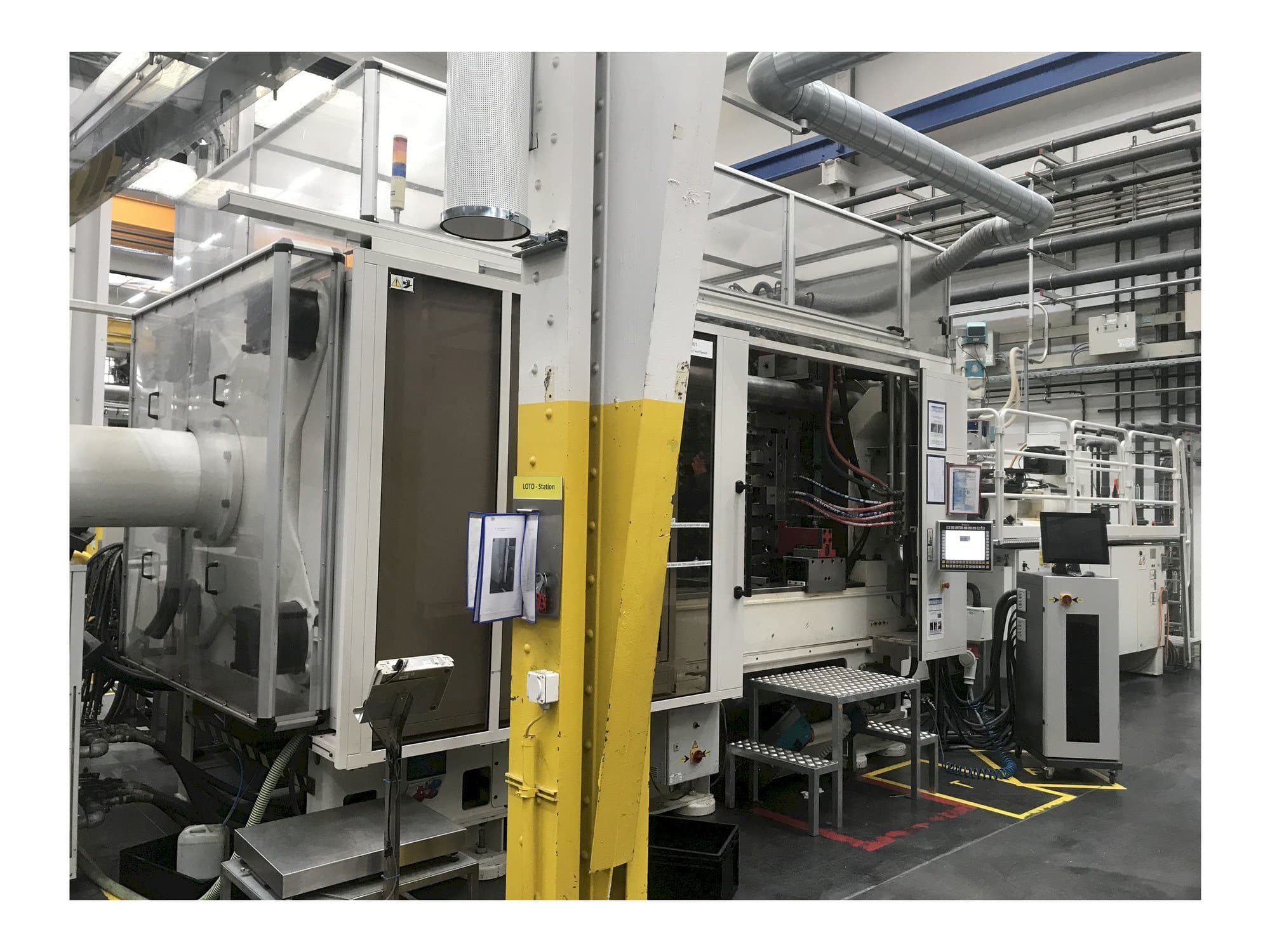 Vooraanzicht  van Husky H650 RS 80/65  machine