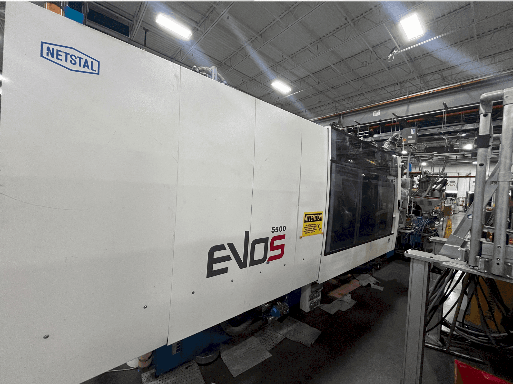 Vooraanzicht  van Netstal EVOS 5500-2900 Speed  machine
