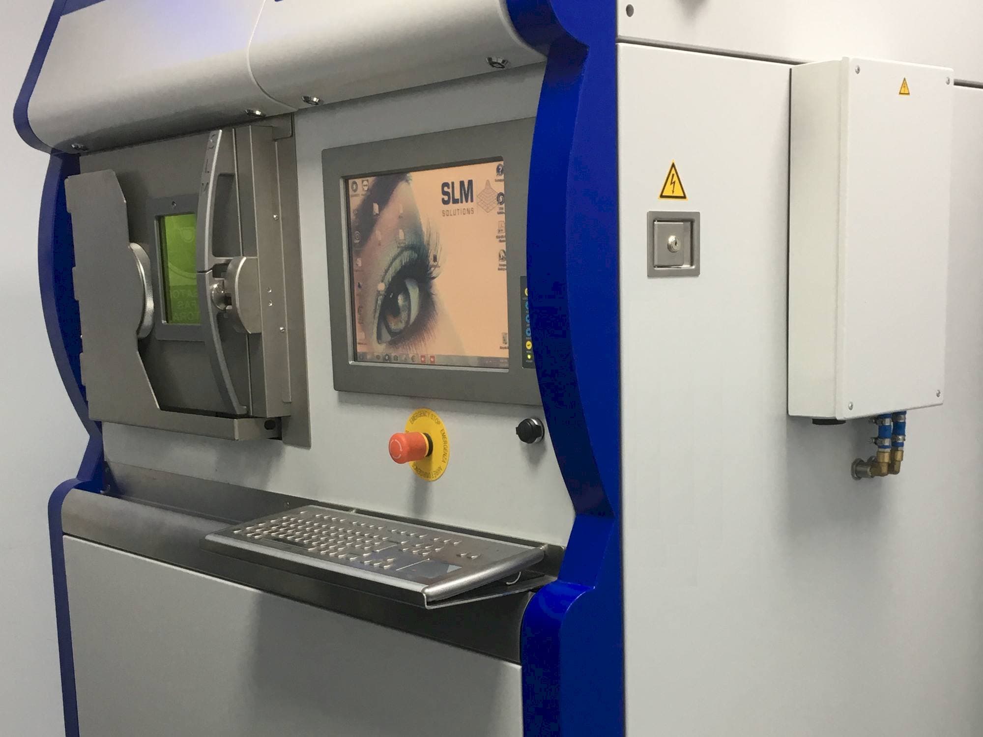 Vooraanzicht  van SML  125HL  machine