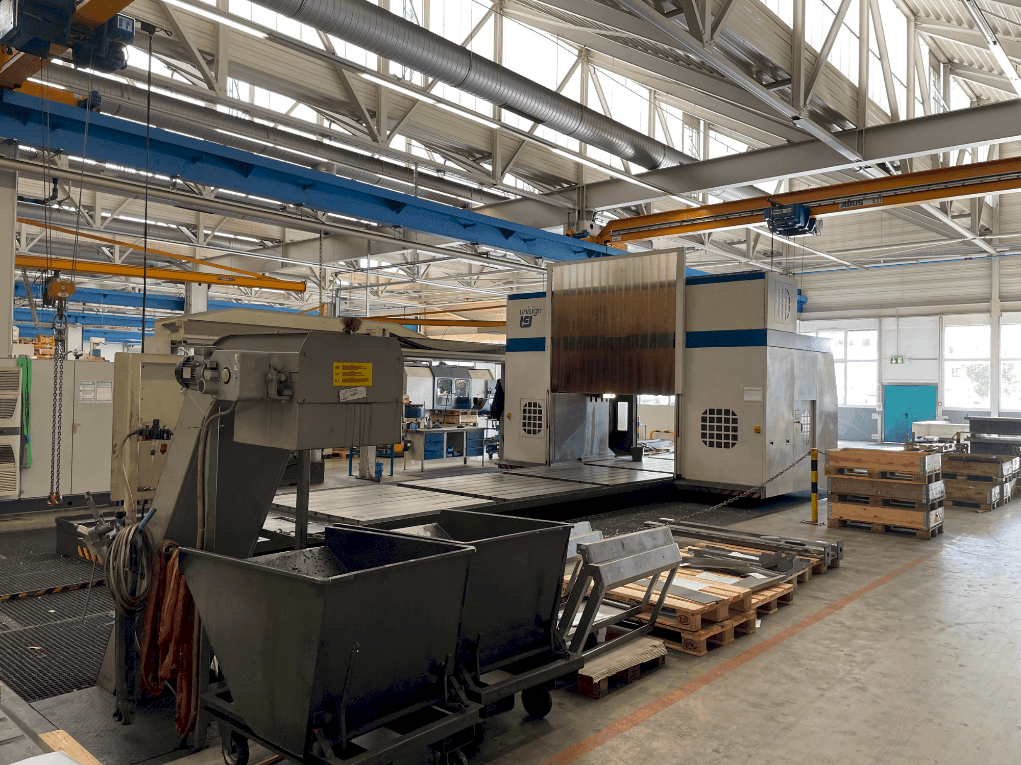 Vooraanzicht  van Unisign UNIPORT 6000  machine