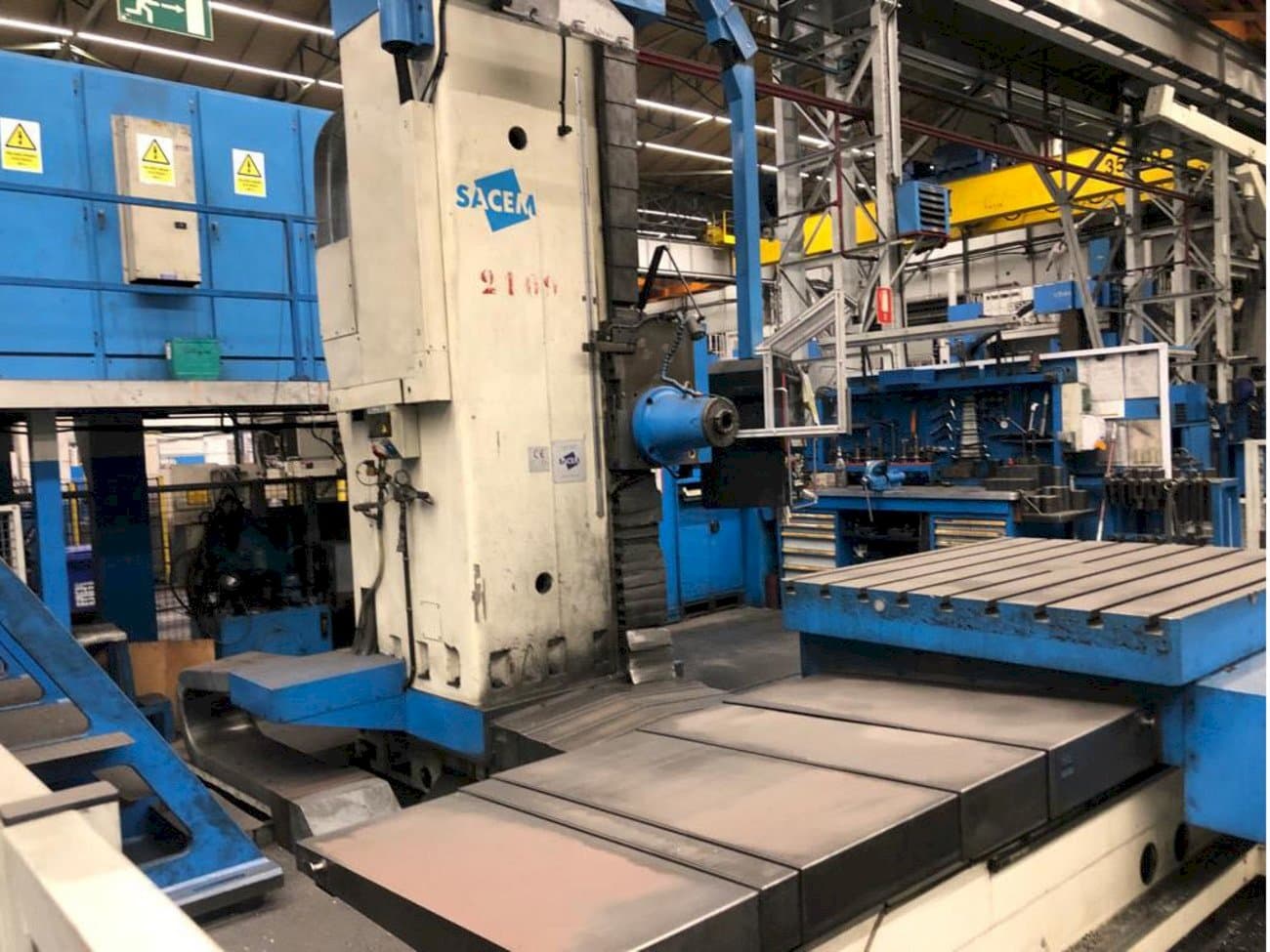 Vooraanzicht  van Sacem									 MSMG - XC/110-C/N  machine