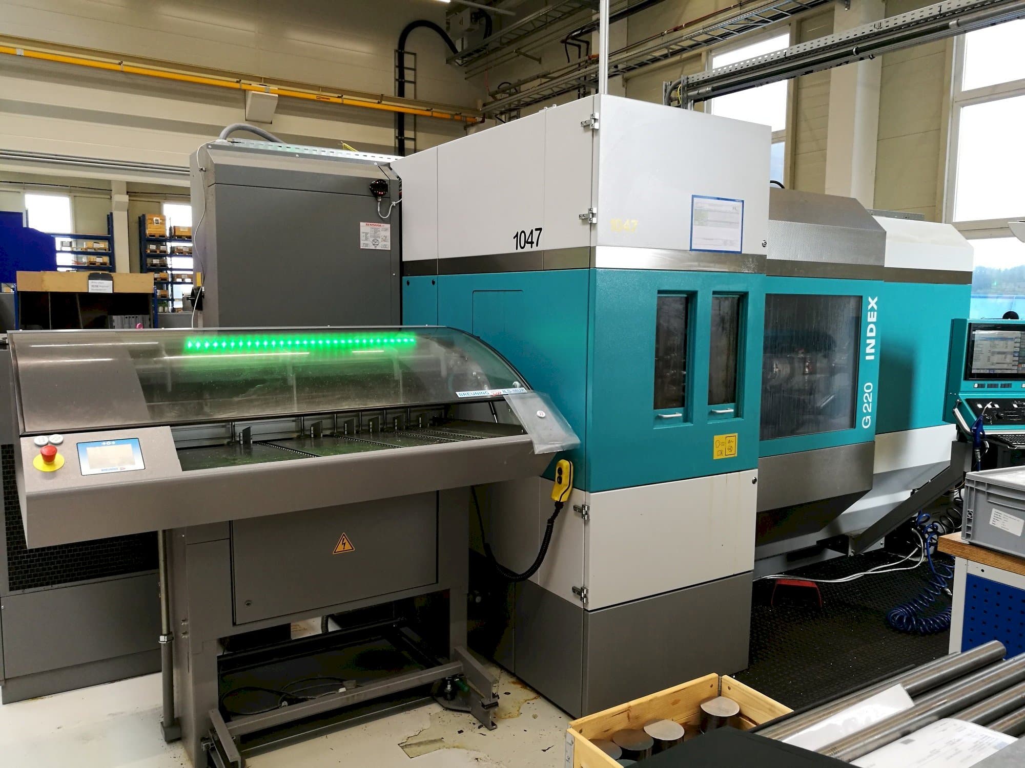 Vooraanzicht  van Index G220  machine