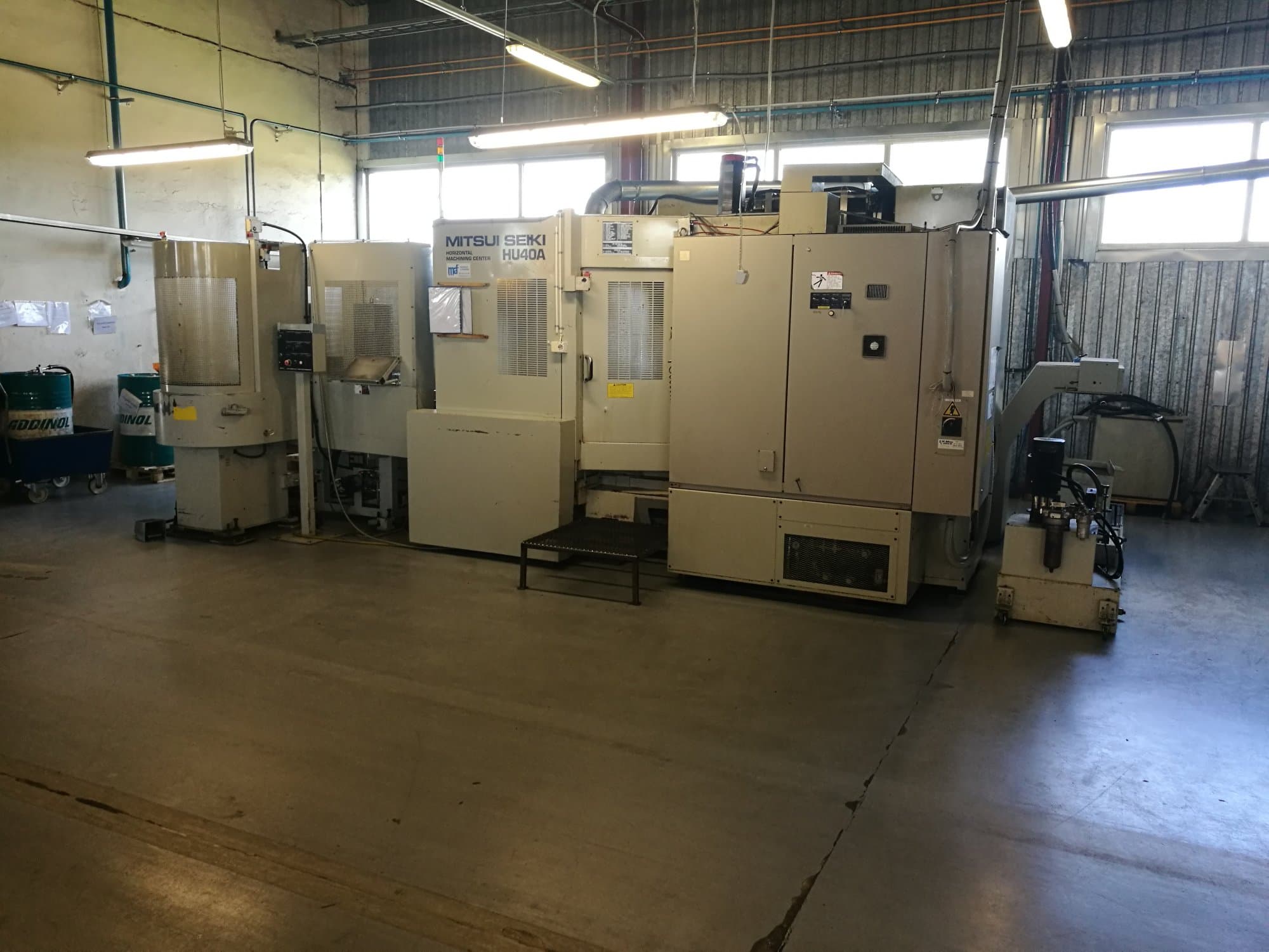 Vooraanzicht  1 van Mitsui Seiki HU40A machine