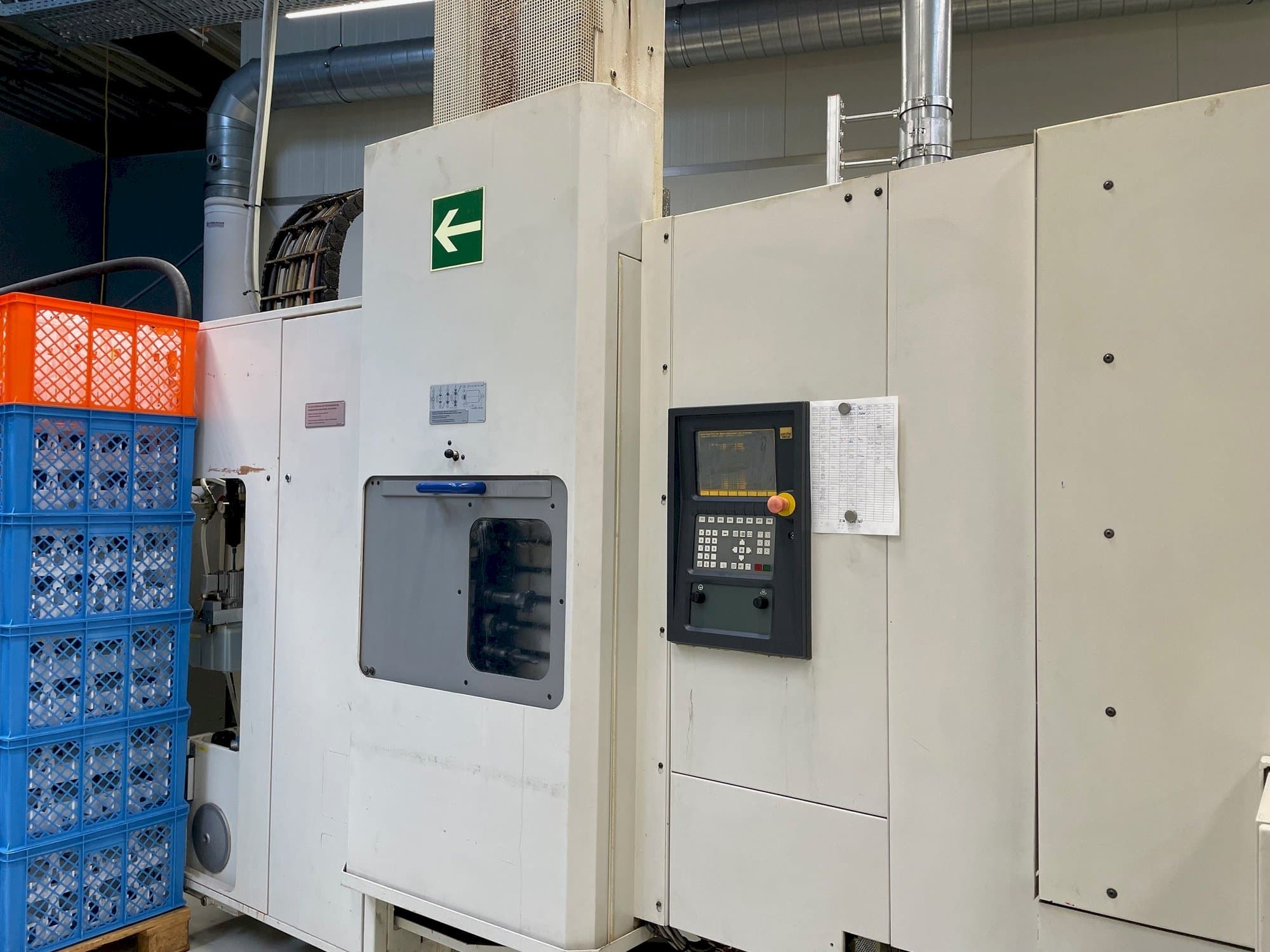 Vooraanzicht  van HELLER MC 16  machine