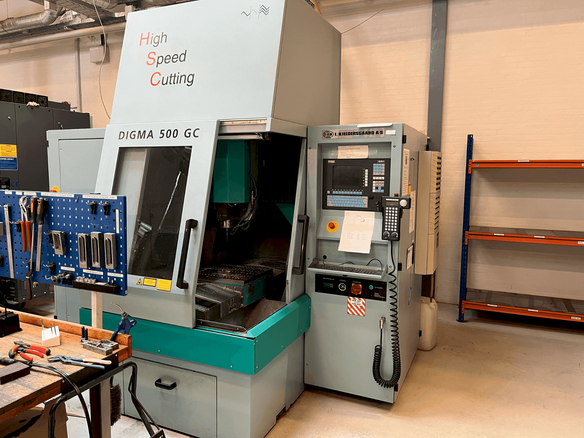 Vooraanzicht  van DIGMA 500 GC  machine